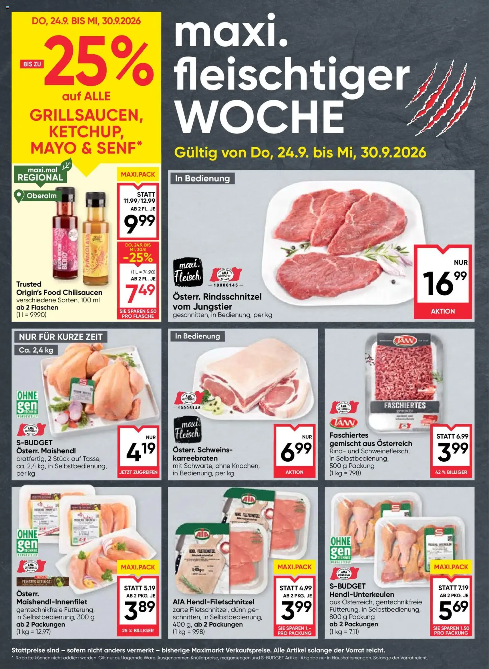 Maximarkt Flugblatt - Gültiger Prospekt ab 24.09.2026, Seite 2 von insgesamt 28