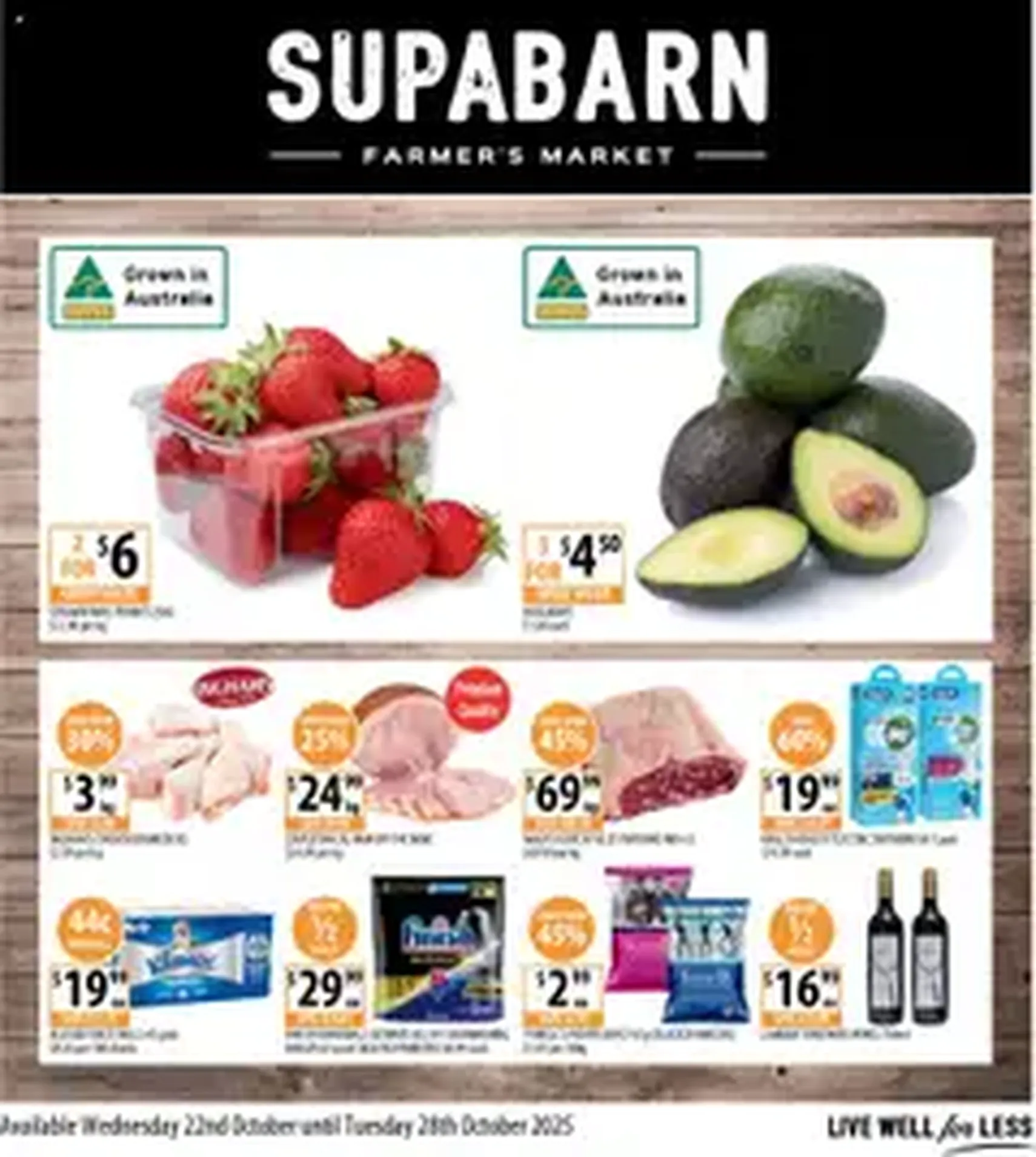 Supabarn Catalogue - valid flyer from 22/10/2025, page 1 of 1