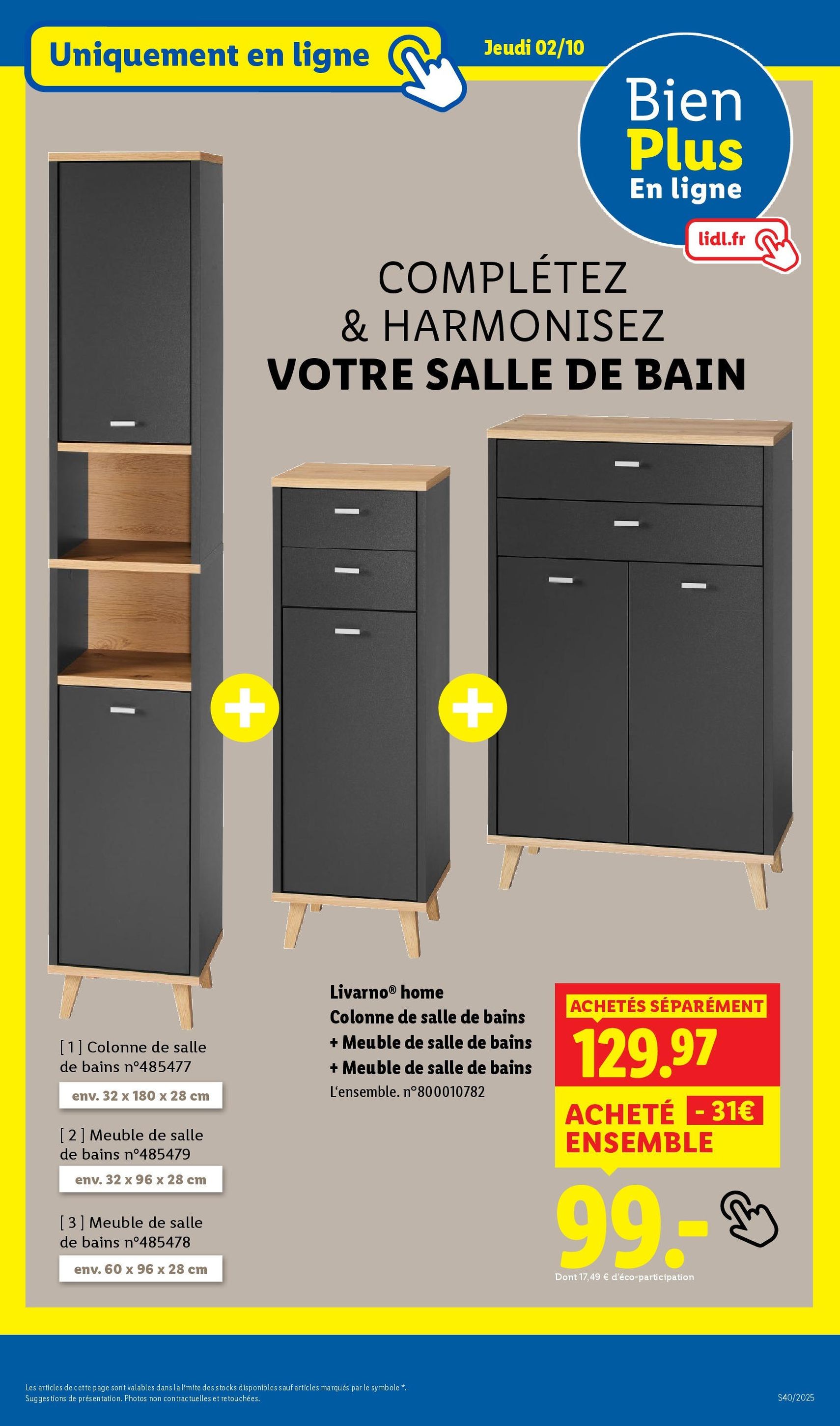 LIDL catalogue semaine 40 - brochure valable à partir du 02/10/2025, page 7 sur 76 LIDL catalogue semaine 40 - brochure valable à partir du 02/10/2025, page 7 sur 76
