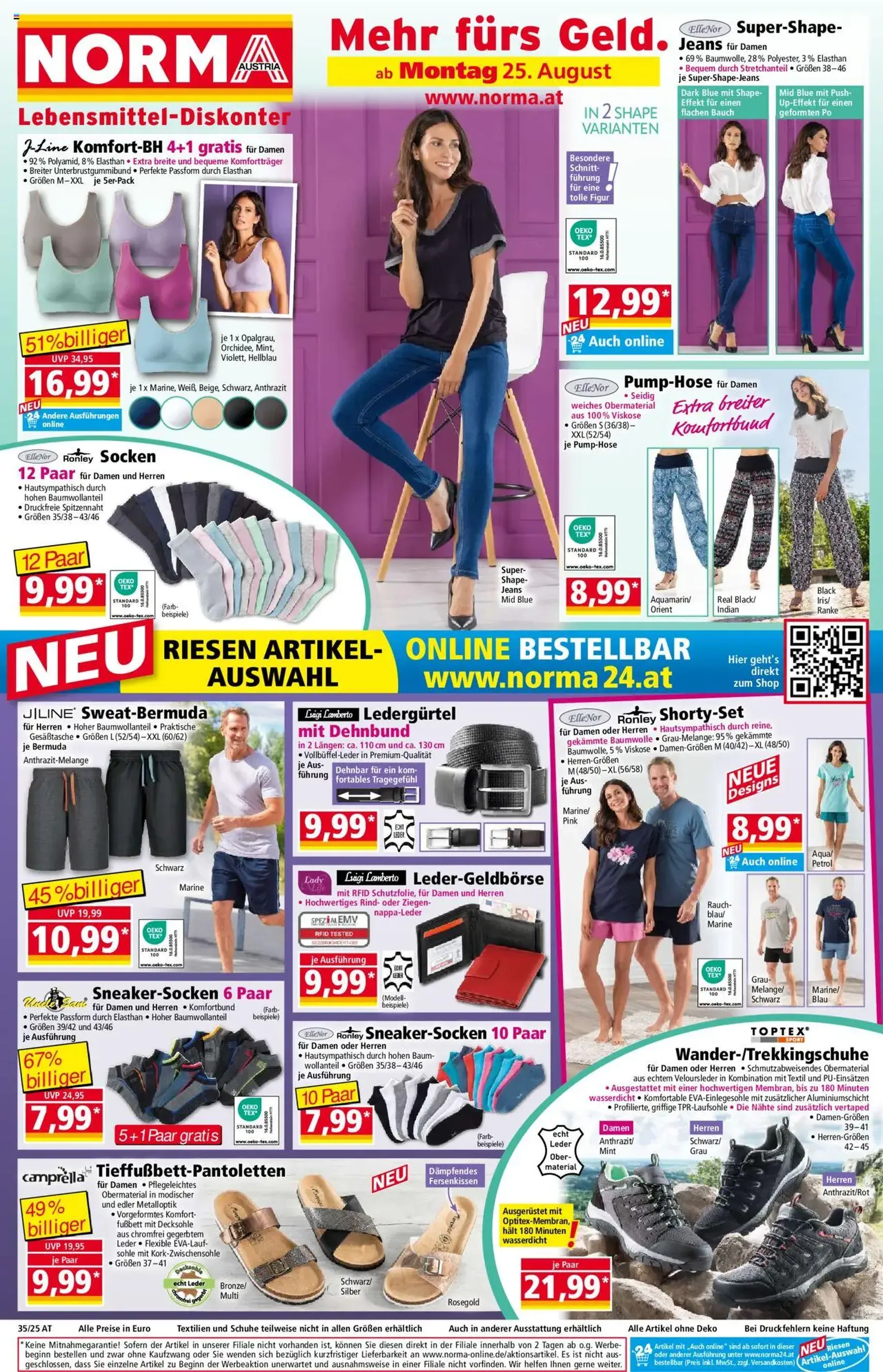 Norma Flugblatt - Gültiger Prospekt ab 25.08.2025, Seite 1 von insgesamt 18 Norma Flugblatt - Gültiger Prospekt ab 25.08.2025, Seite 1 von insgesamt 18