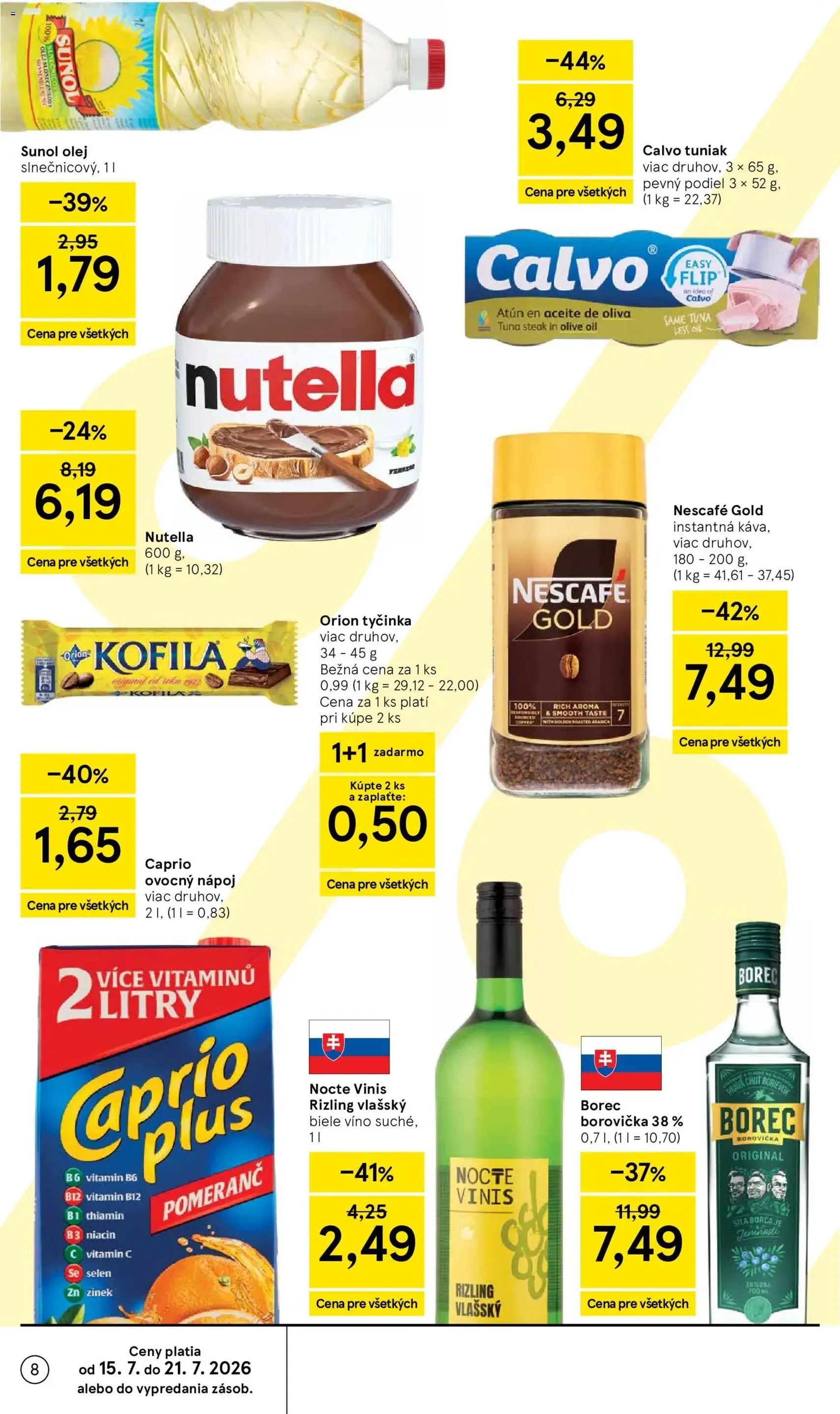 Tesco Hypermarket - leták - platný leták od 15.07.2026 strana 8 z 52
