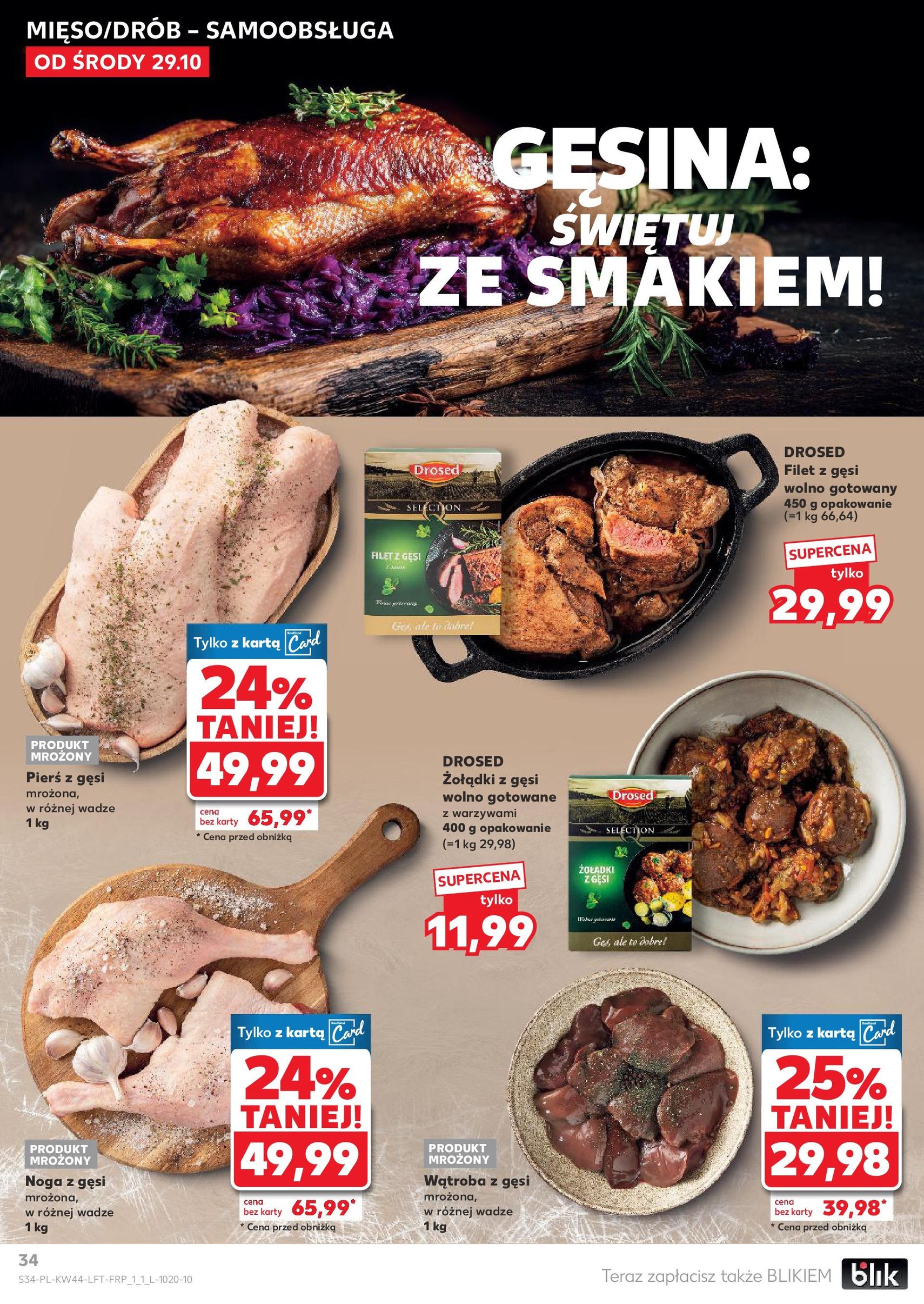 Kaufland gazetka - ważny gazetka od 29.10.2025 strona 34 z 63 Kaufland gazetka - ważny gazetka od 29.10.2025 strona 34 z 63