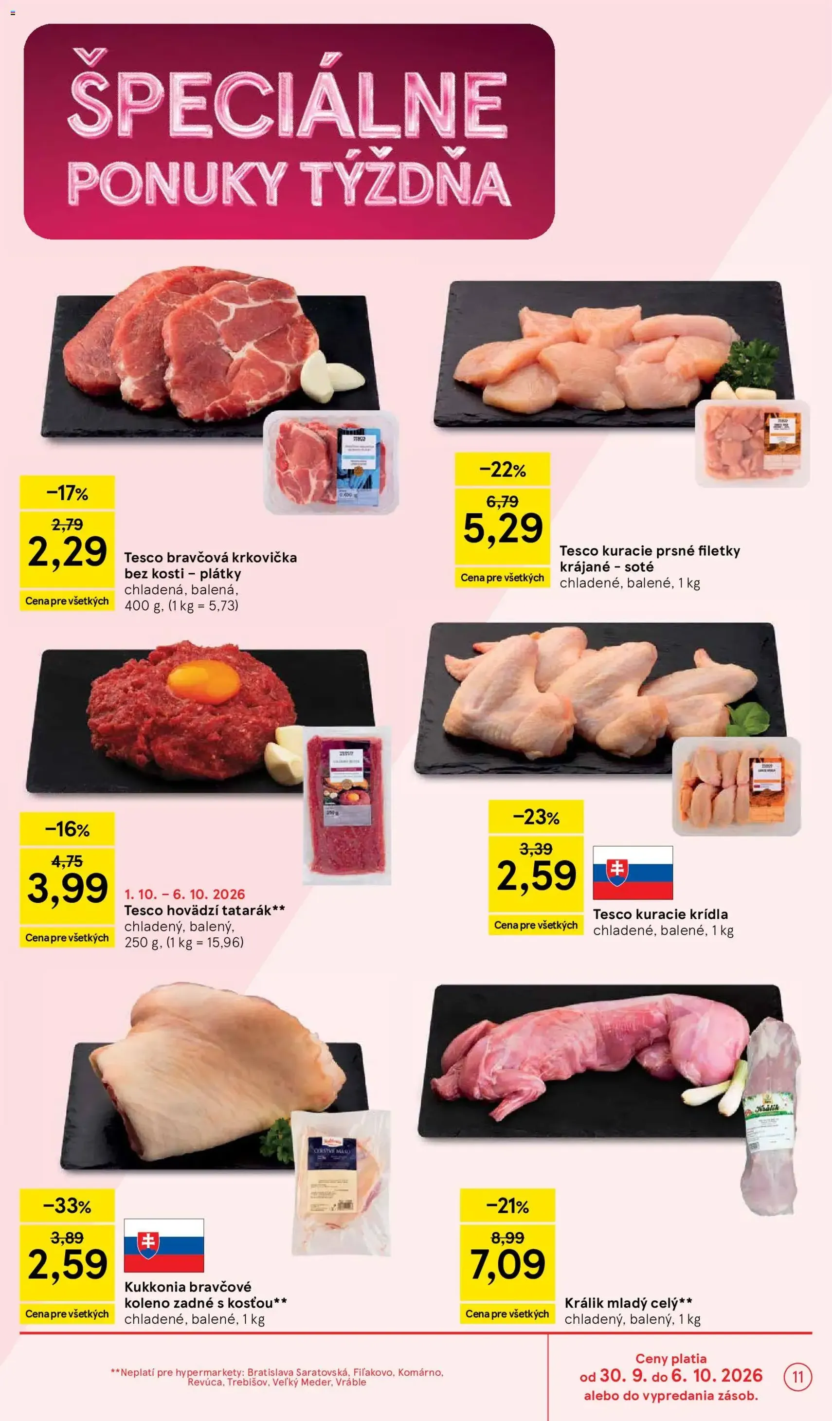 Tesco Hypermarket - leták - platný leták od 30.09.2026 strana 11 z 43