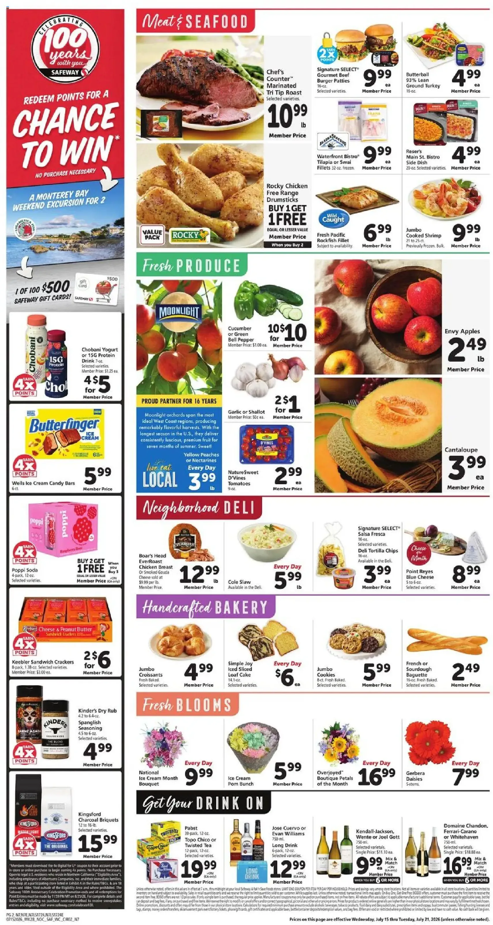 Safeway Weekly Ad - valid flyer from 07/15/2026, page 2 of 10