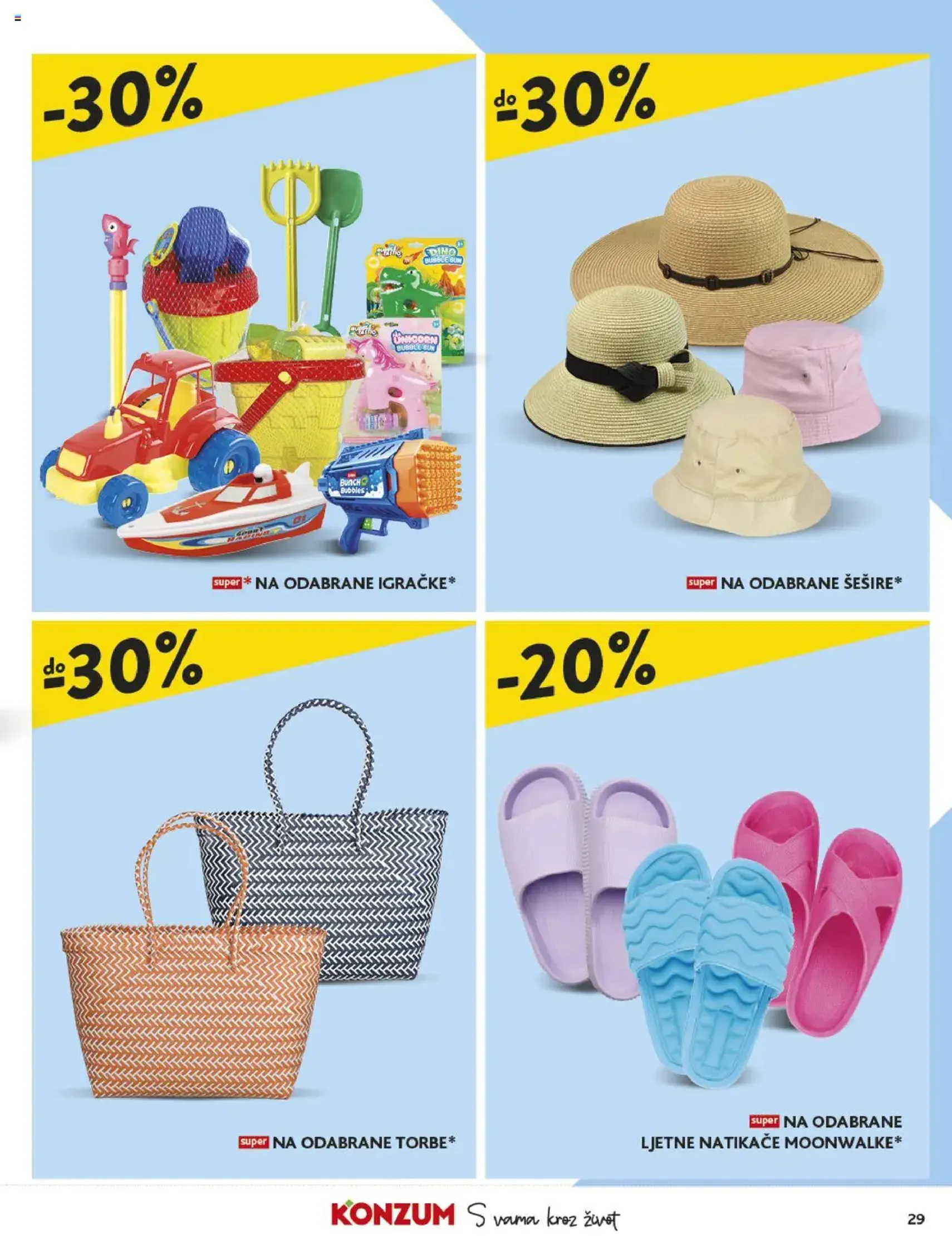 Konzum HR Akciós újság - 2025.07.23. érvényes szórólap 29 oldal 40 oldalból Konzum HR Akciós újság - 2025.07.23. érvényes szórólap 29 oldal 40 oldalból