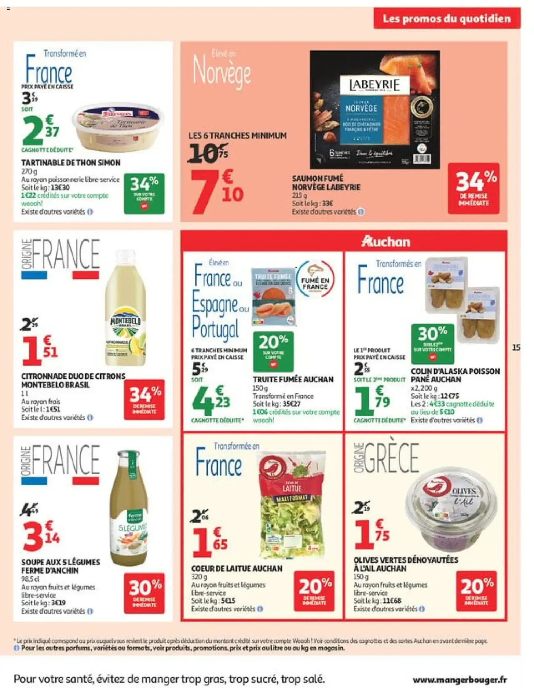 Auchan prospectus - brochure valable à partir du 24/03/2026, page 15 sur 36