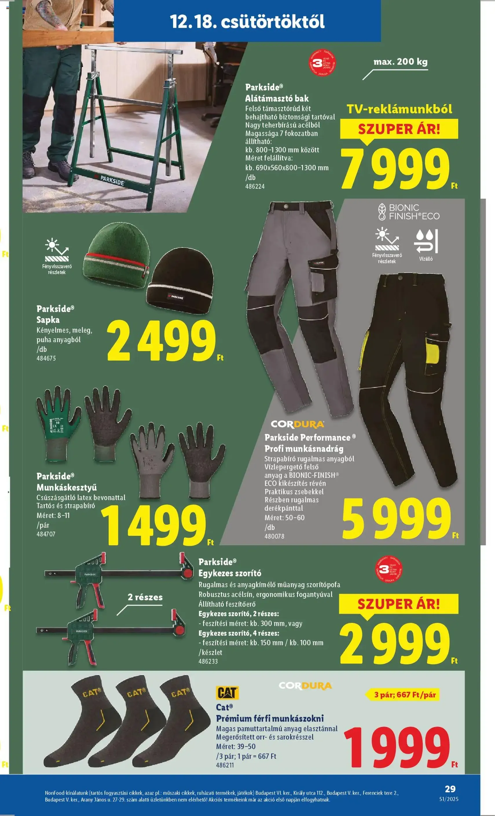 Lidl Akciós újság - 2025.12.18. érvényes szórólap 29 oldal 52 oldalból