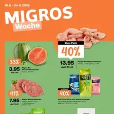 Migros aktionen - Prospekt Vorschau gültig ab 18.06.2026