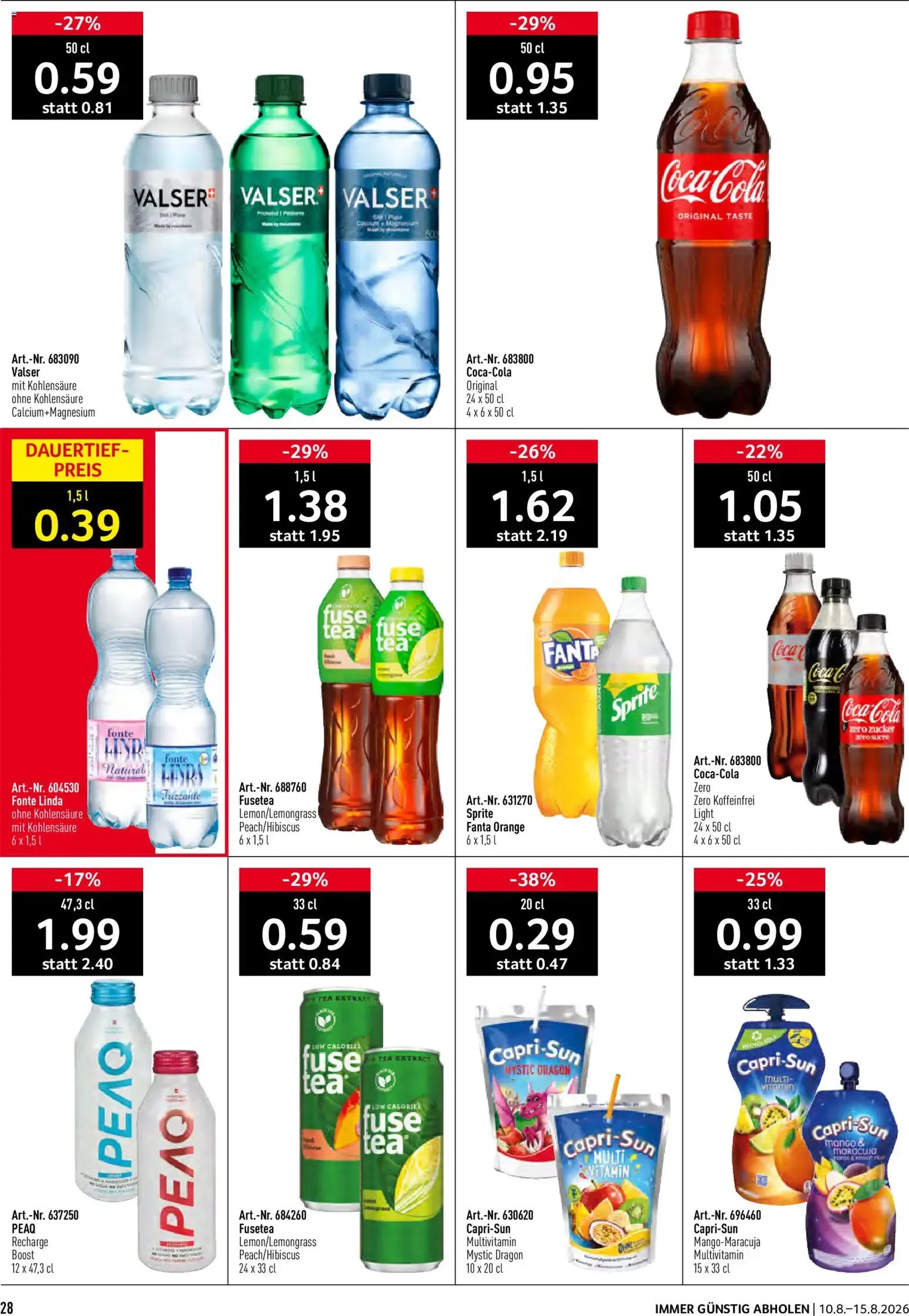 Prodega aktionen - Gültiger Prospekt ab 10.08.2026, Seite 28 von insgesamt 36