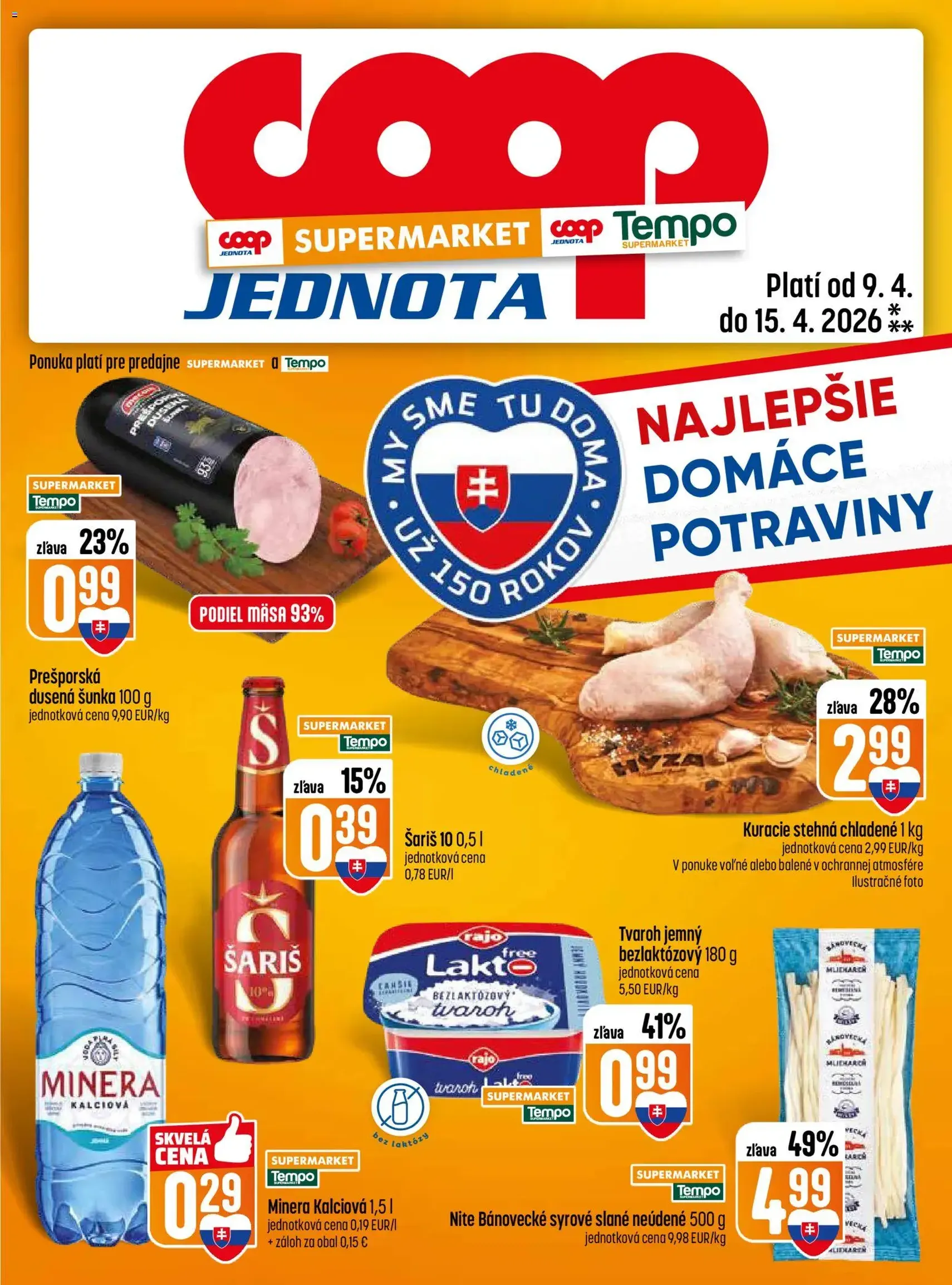 COOP Jednota leták - platný leták od 09.04.2026 strana 13 z 28