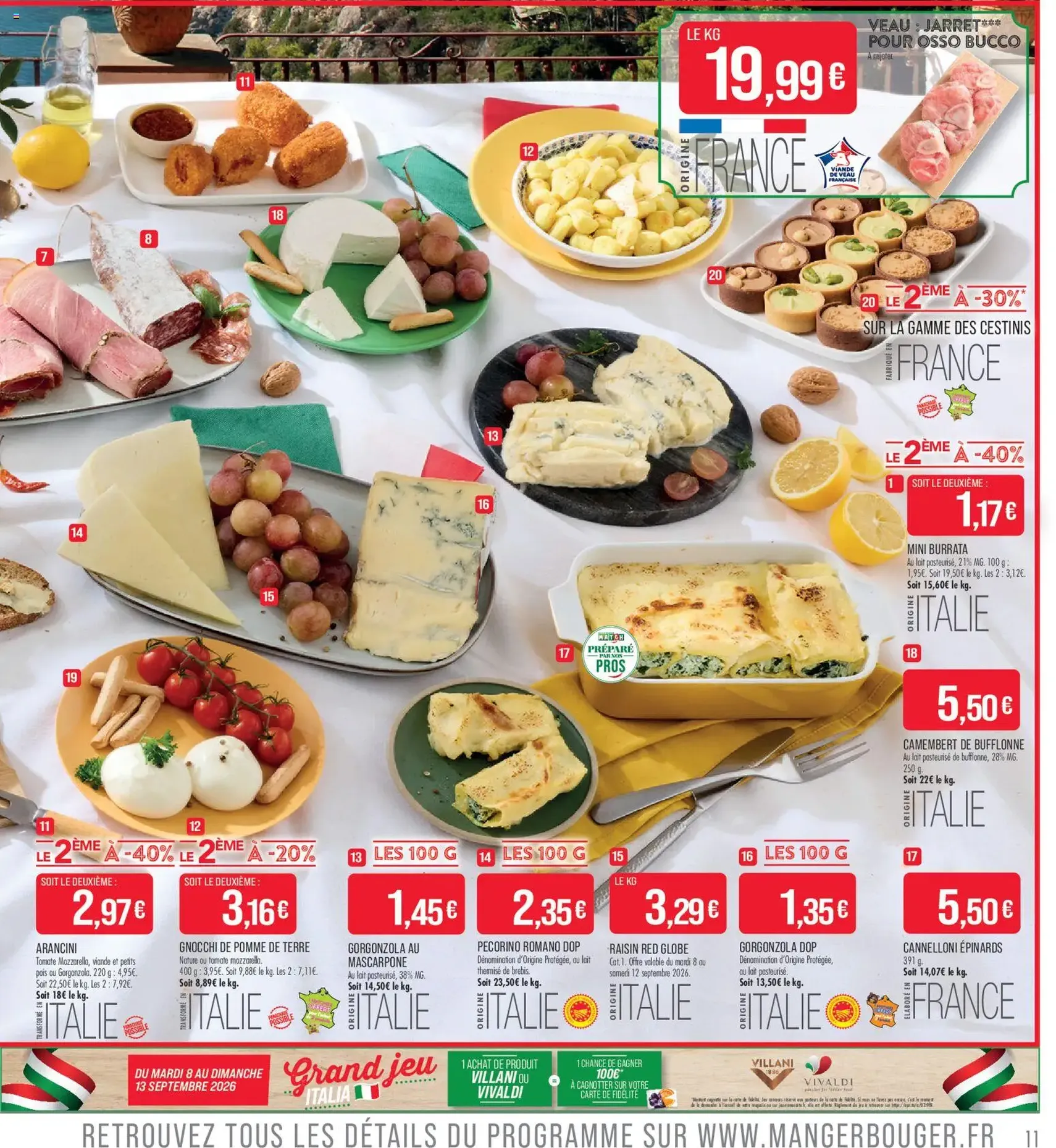 Match Supermarché catalogue - brochure valable à partir du 08/09/2026, page 11 sur 26