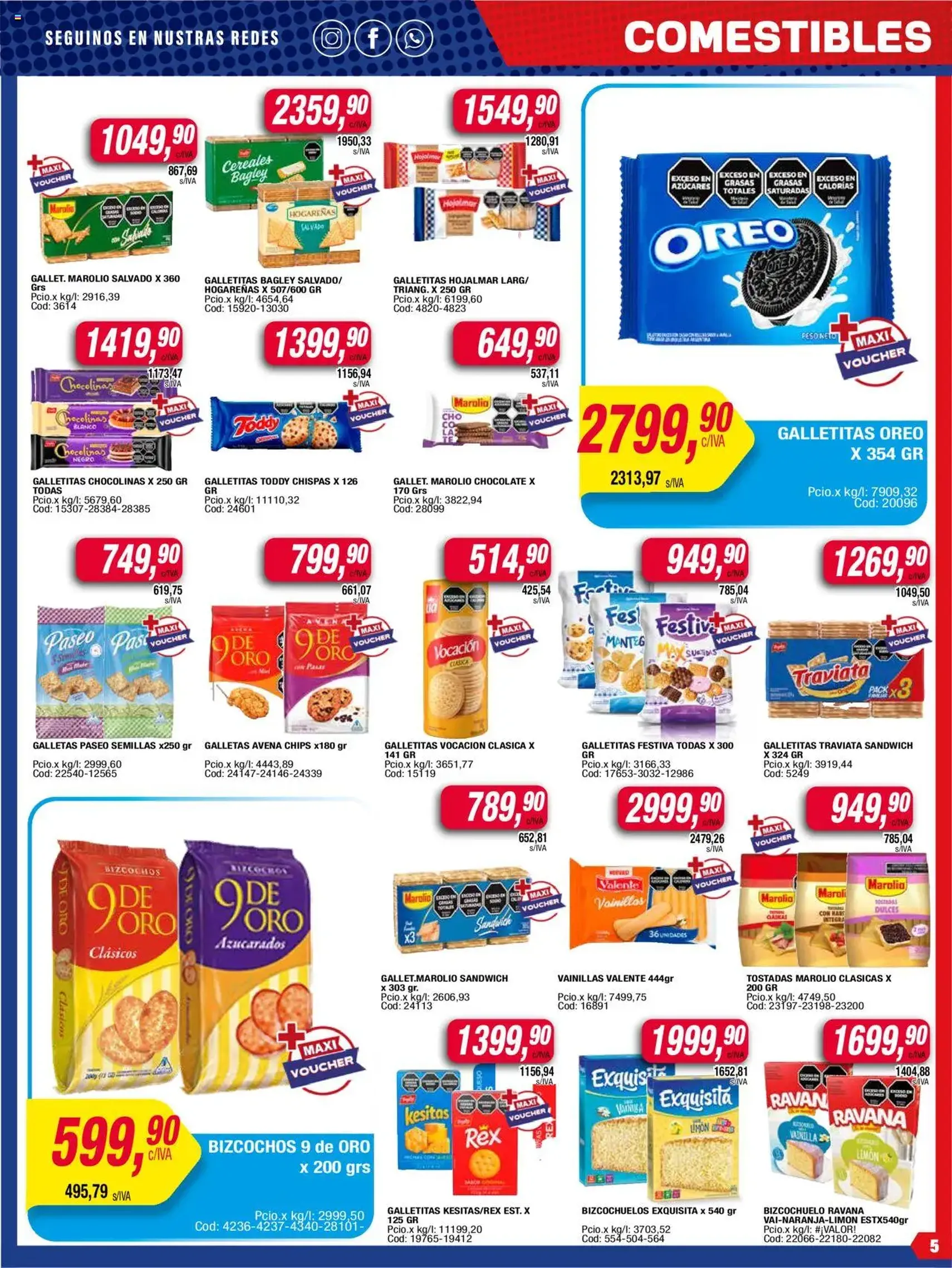 Maxiconsumo ofertas - folleto válido desde 21/07/2025 página 5 de 28 Maxiconsumo ofertas - folleto válido desde 21/07/2025 página 5 de 28