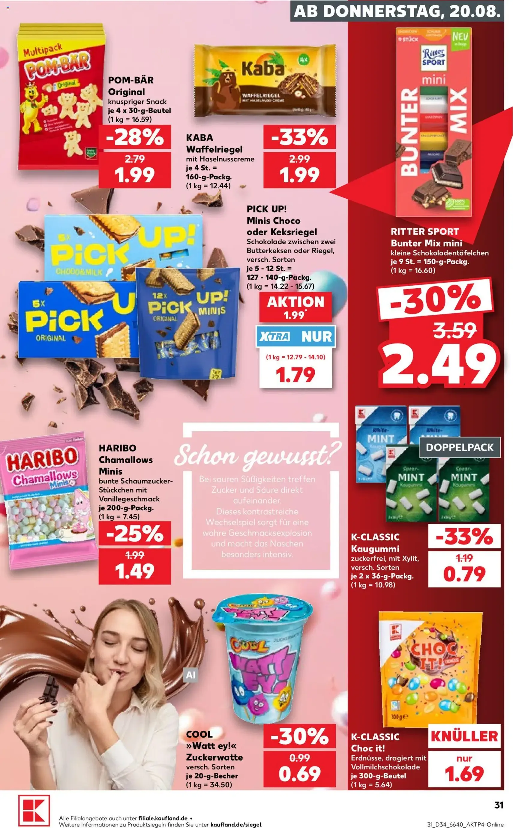 Kaufland Prospekt - Gültiger Prospekt ab 20.08.2026, Seite 31 von insgesamt 52