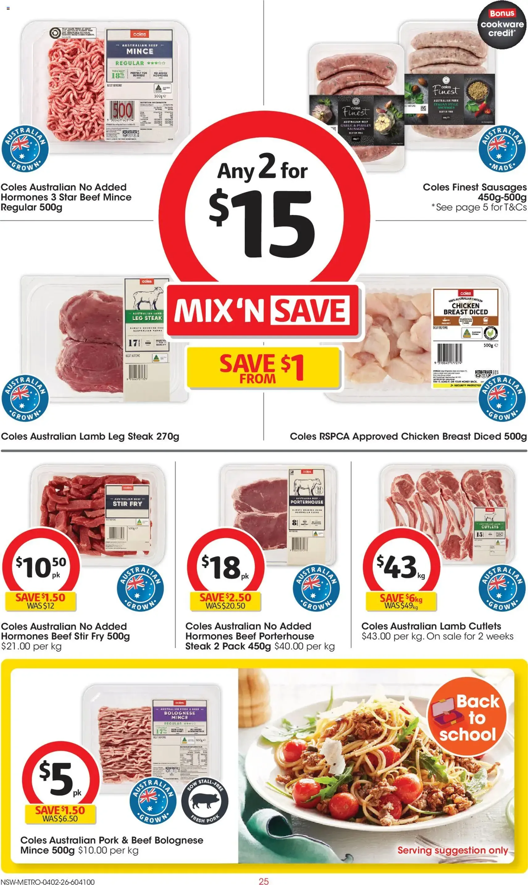 Coles Catalogue - valid flyer from 04/02/2026, page 25 of 49