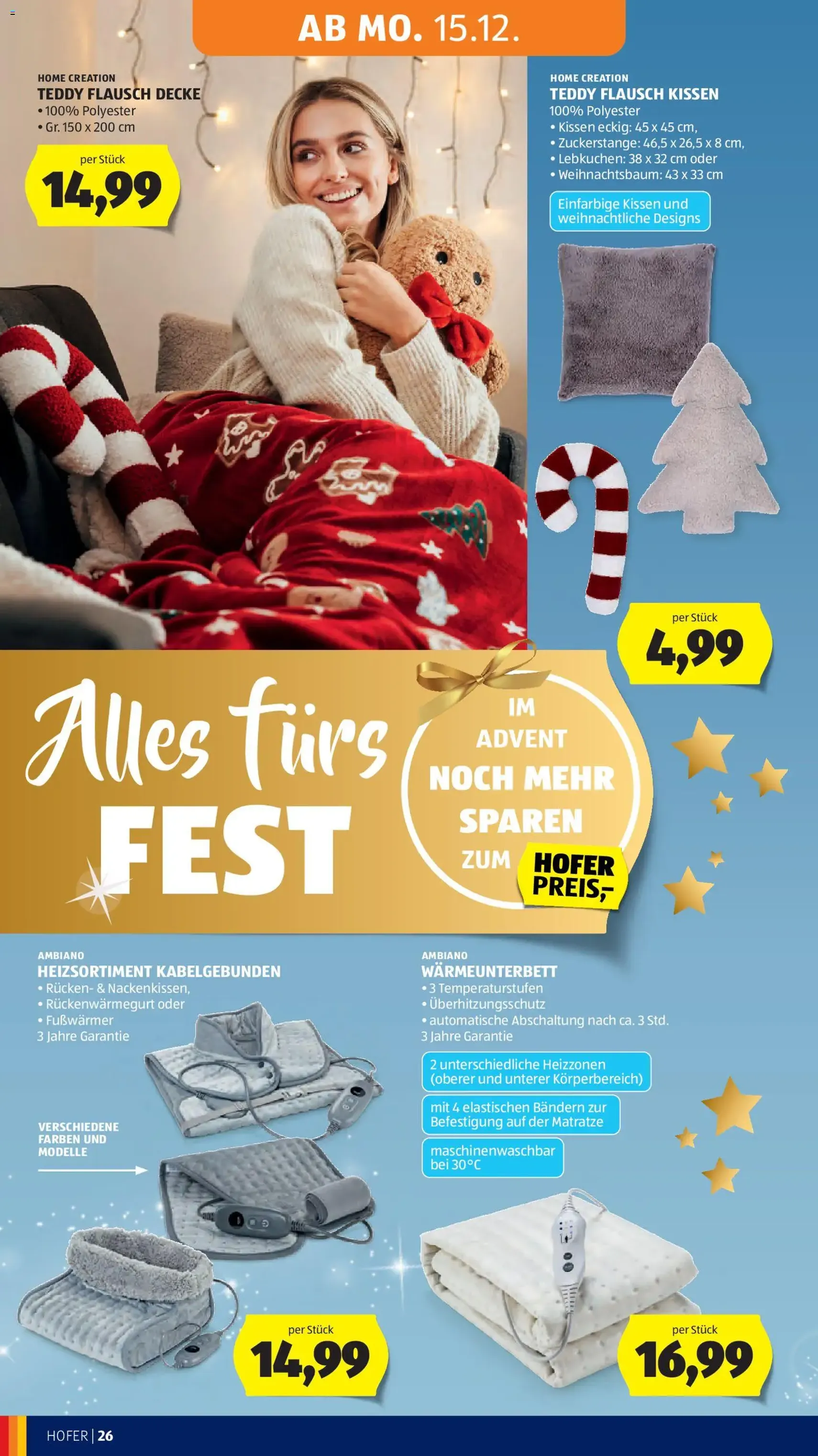 Hofer Flugblatt - Gültiger Prospekt ab 12.12.2025, Seite 38 von insgesamt 53