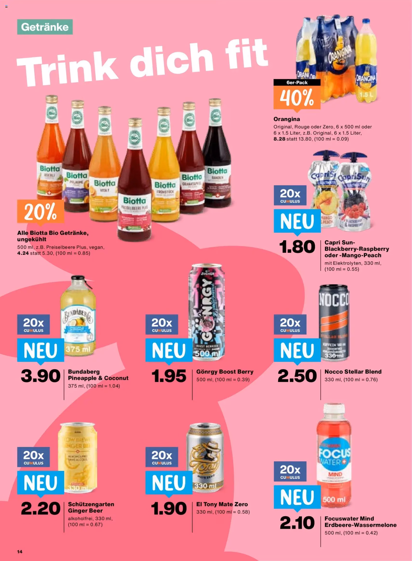 Migros aktionen - Gültiger Prospekt ab 02.04.2026, Seite 14 von insgesamt 24