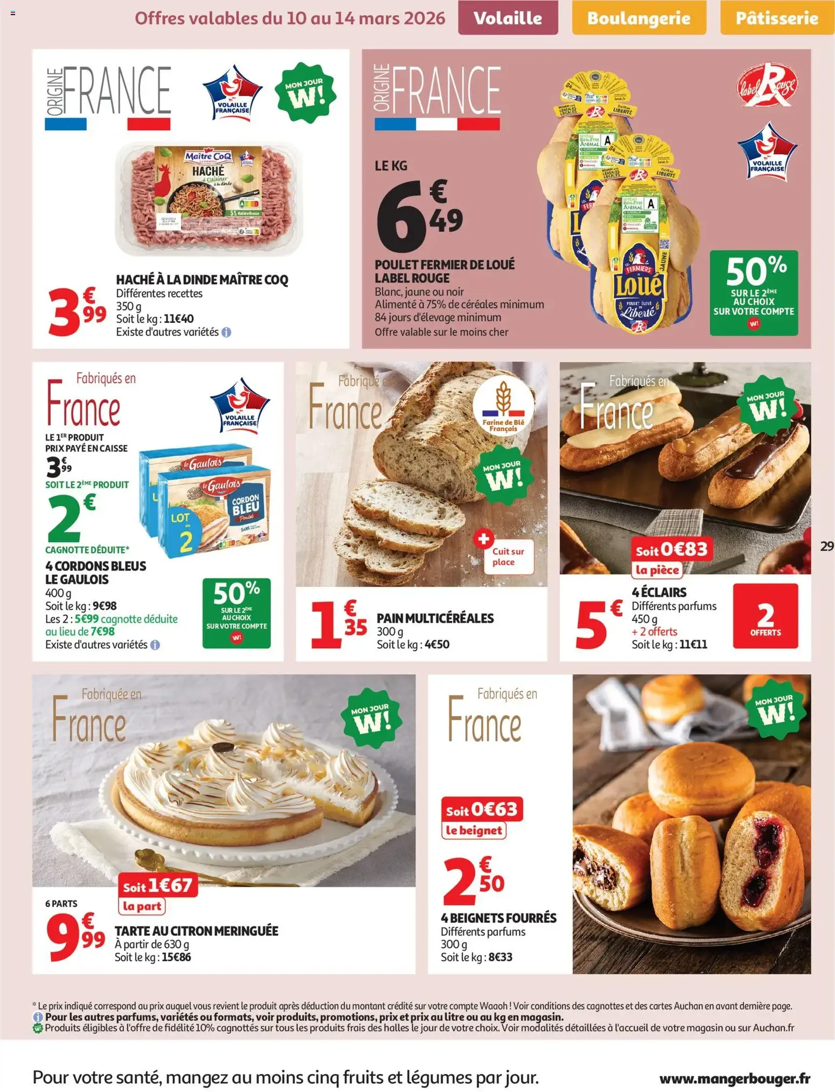 Auchan prospectus - brochure valable à partir du 10/03/2026, page 29 sur 42