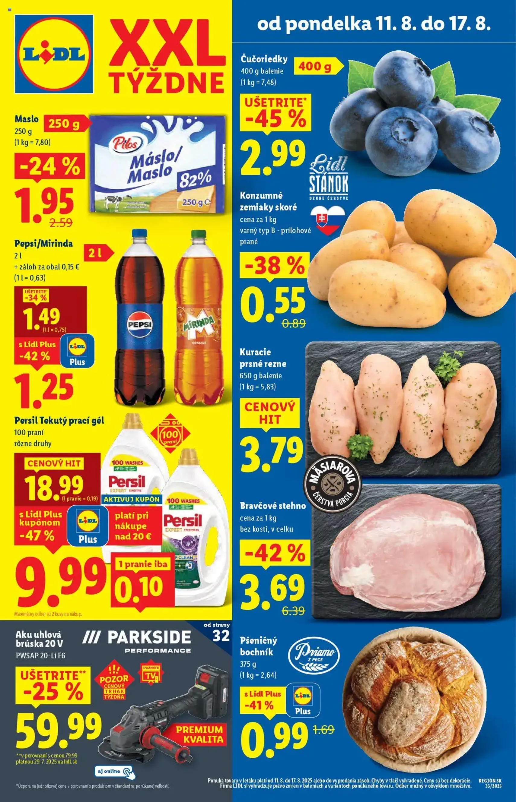 Lidl leták - platný leták od 11.08.2025 strana 1 z 93