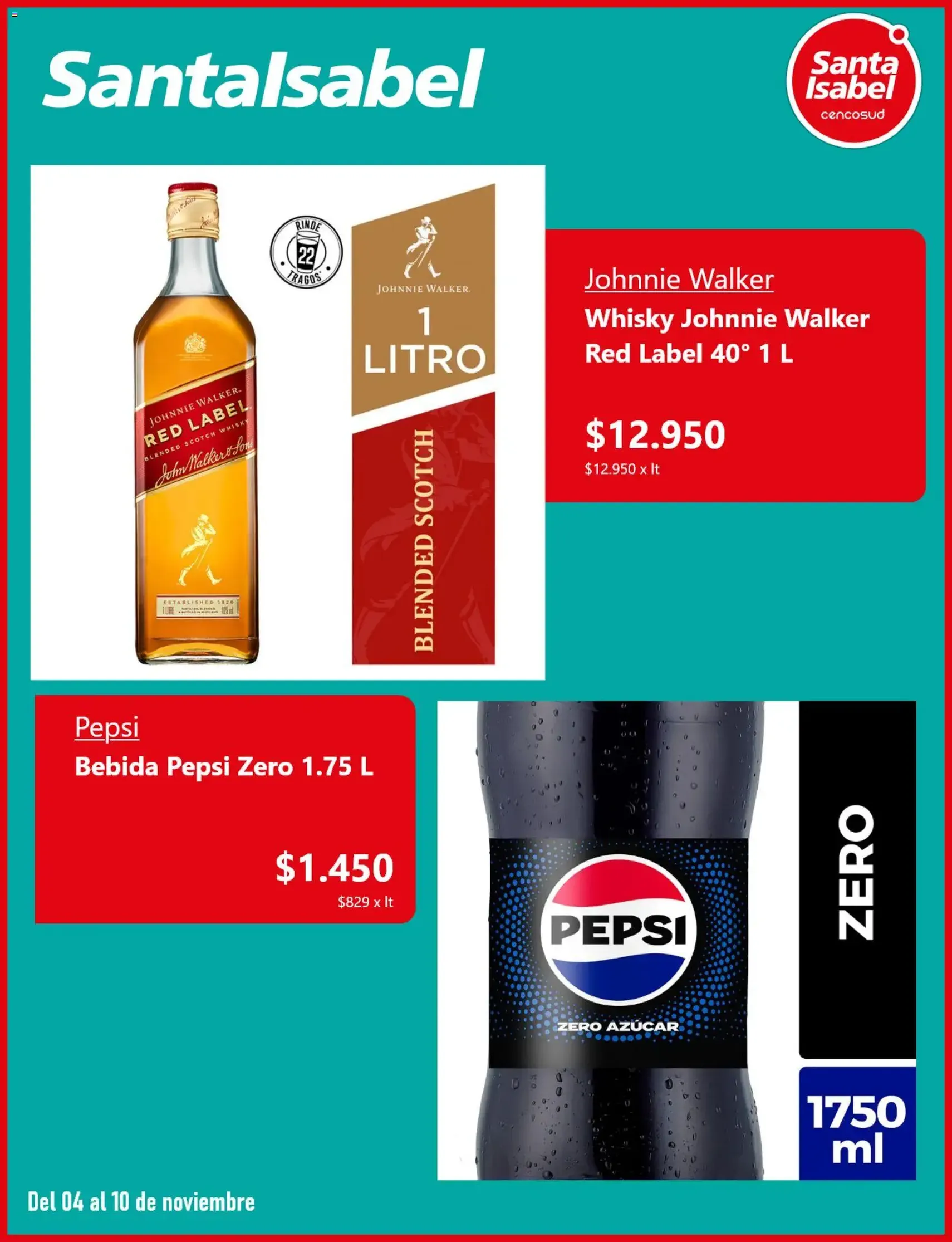 Santa Isabel ofertas - folleto válido desde 04.11.2025 página 5 de 5