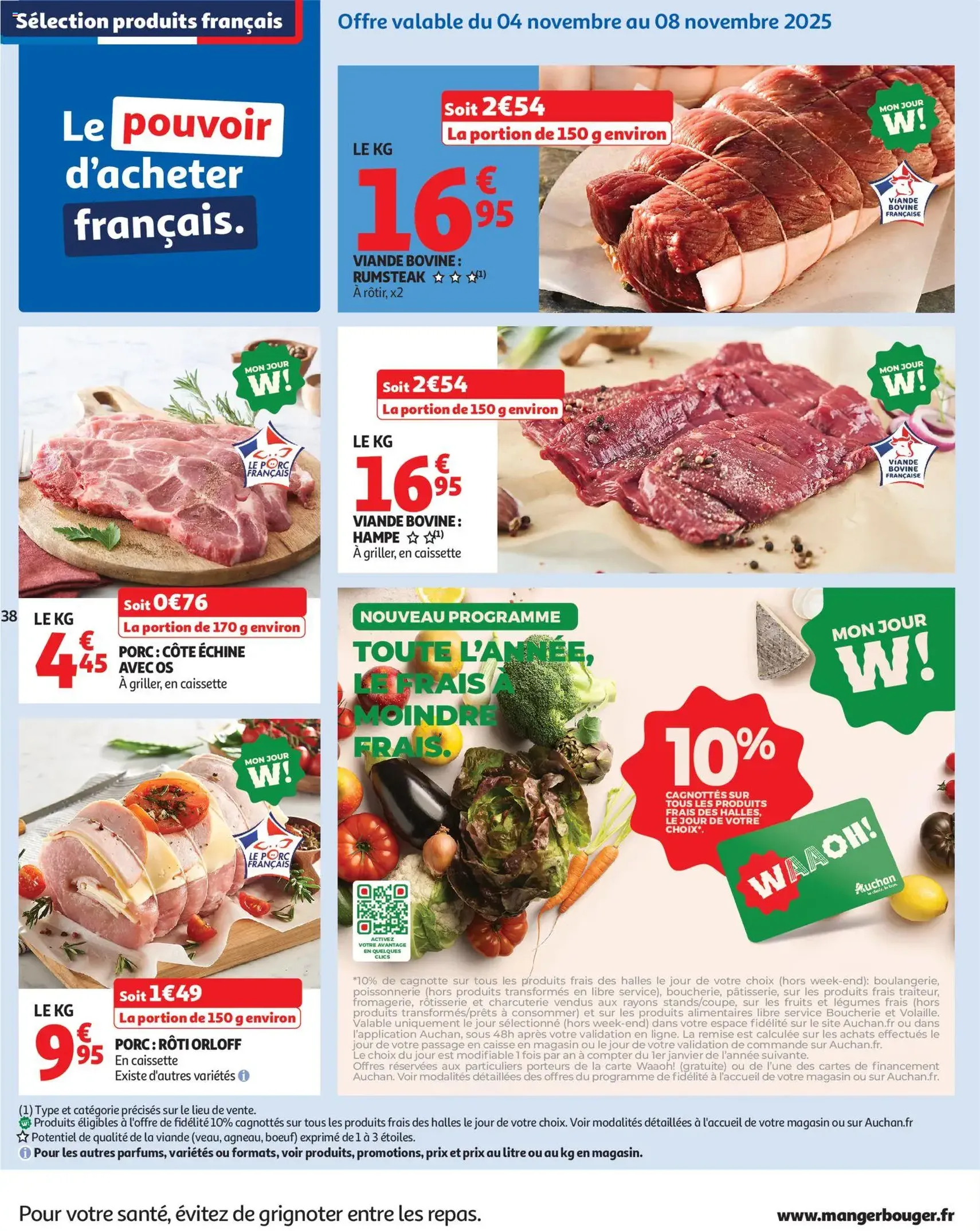 Auchan prospectus - brochure valable à partir du 04/11/2025, page 38 sur 62