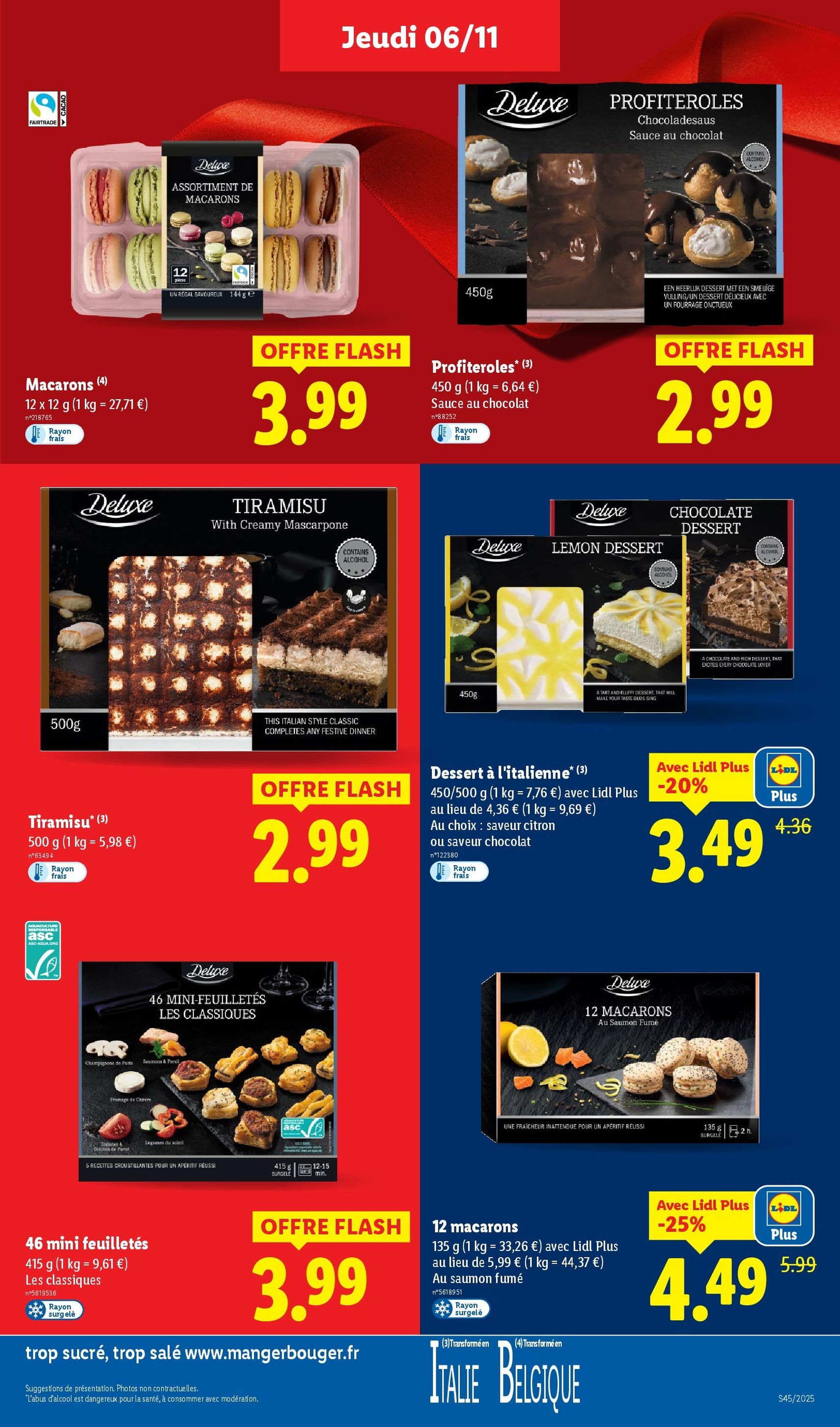 LIDL catalogue semaine 45 - brochure valable à partir du 06/11/2025, page 25 sur 95