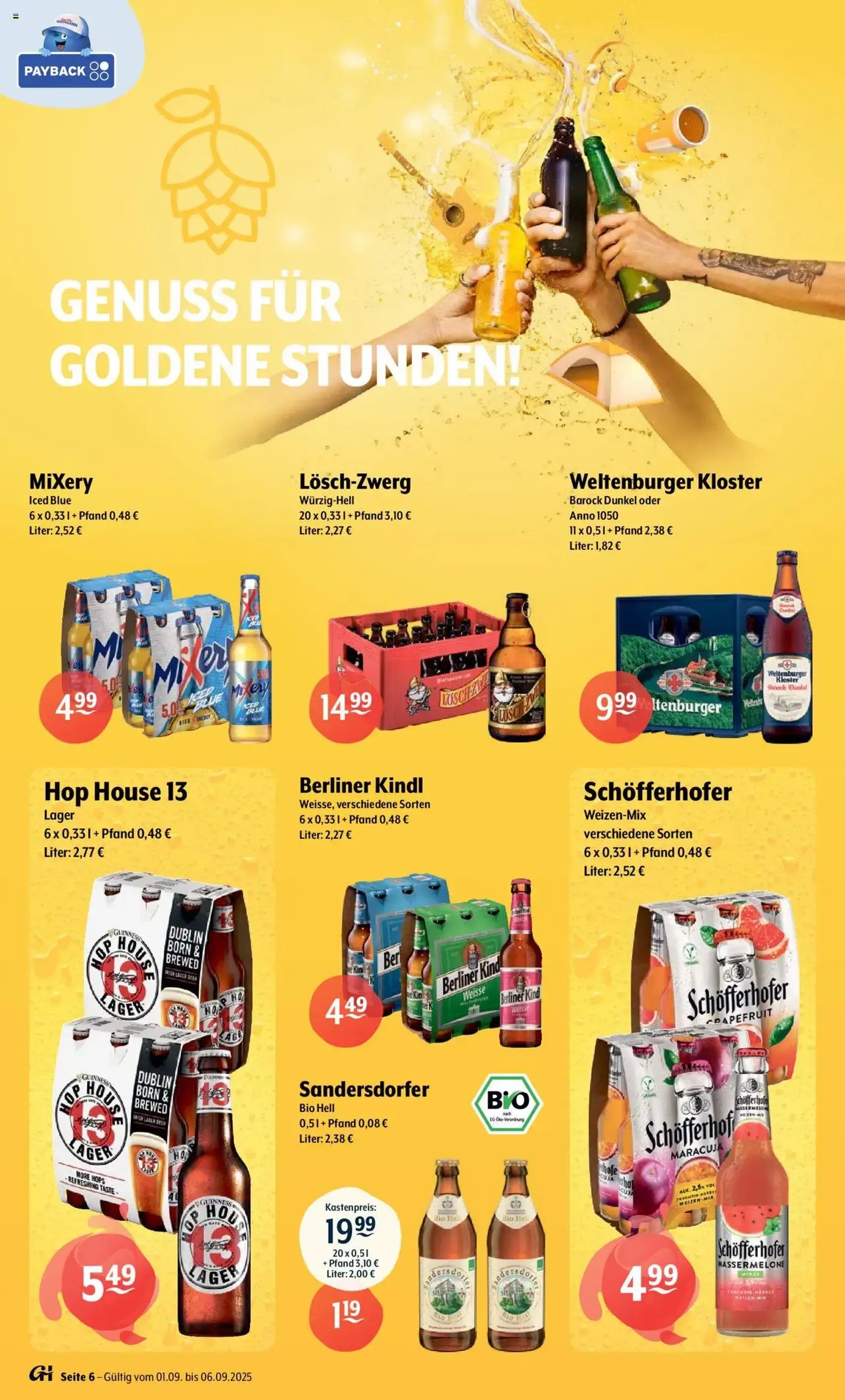 Trink und Spare Prospekt - Gültiger Prospekt ab 01.09.2025, Seite 6 von insgesamt 8