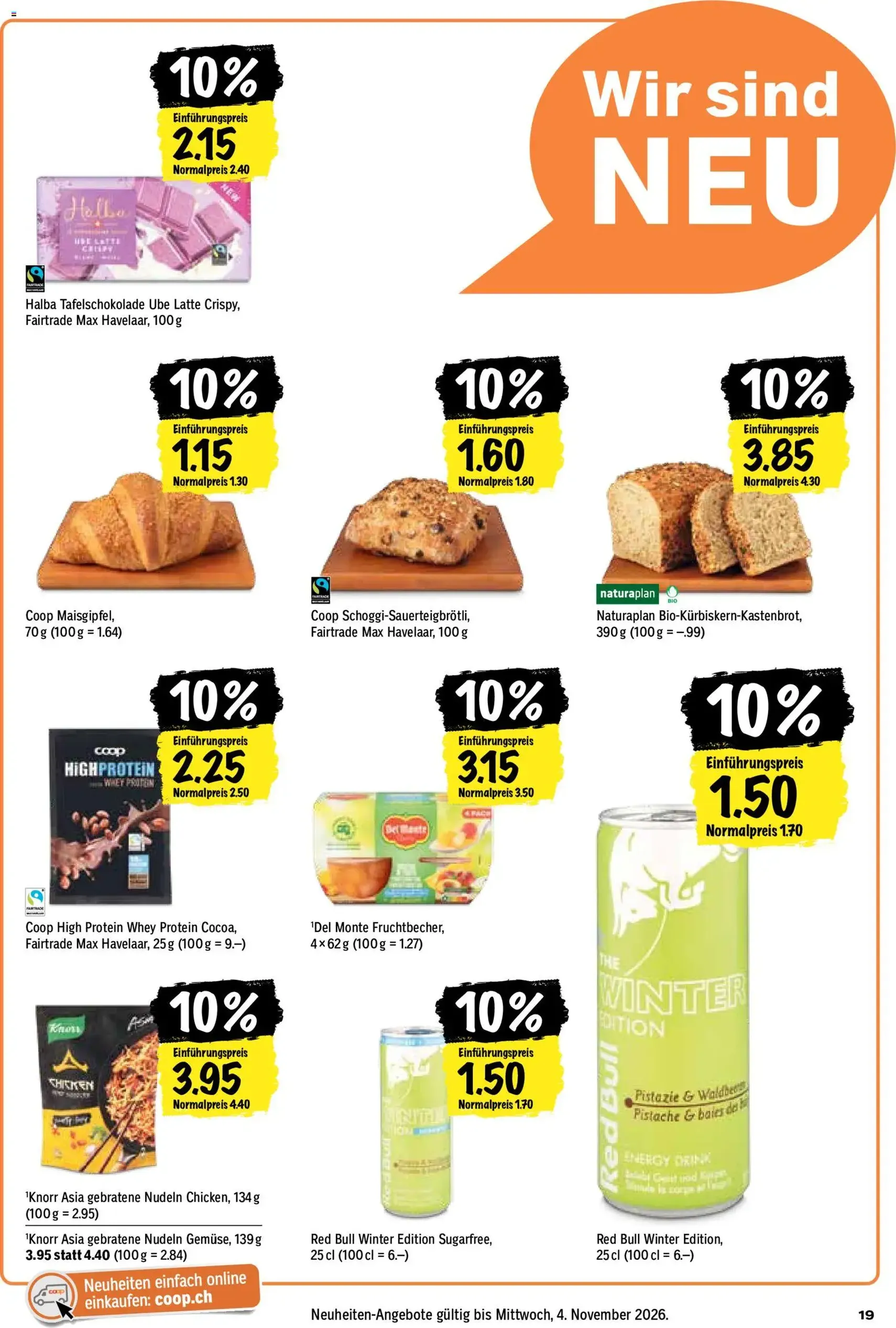 Coop aktionen - Gültiger Prospekt ab 22.10.2026, Seite 19 von insgesamt 28