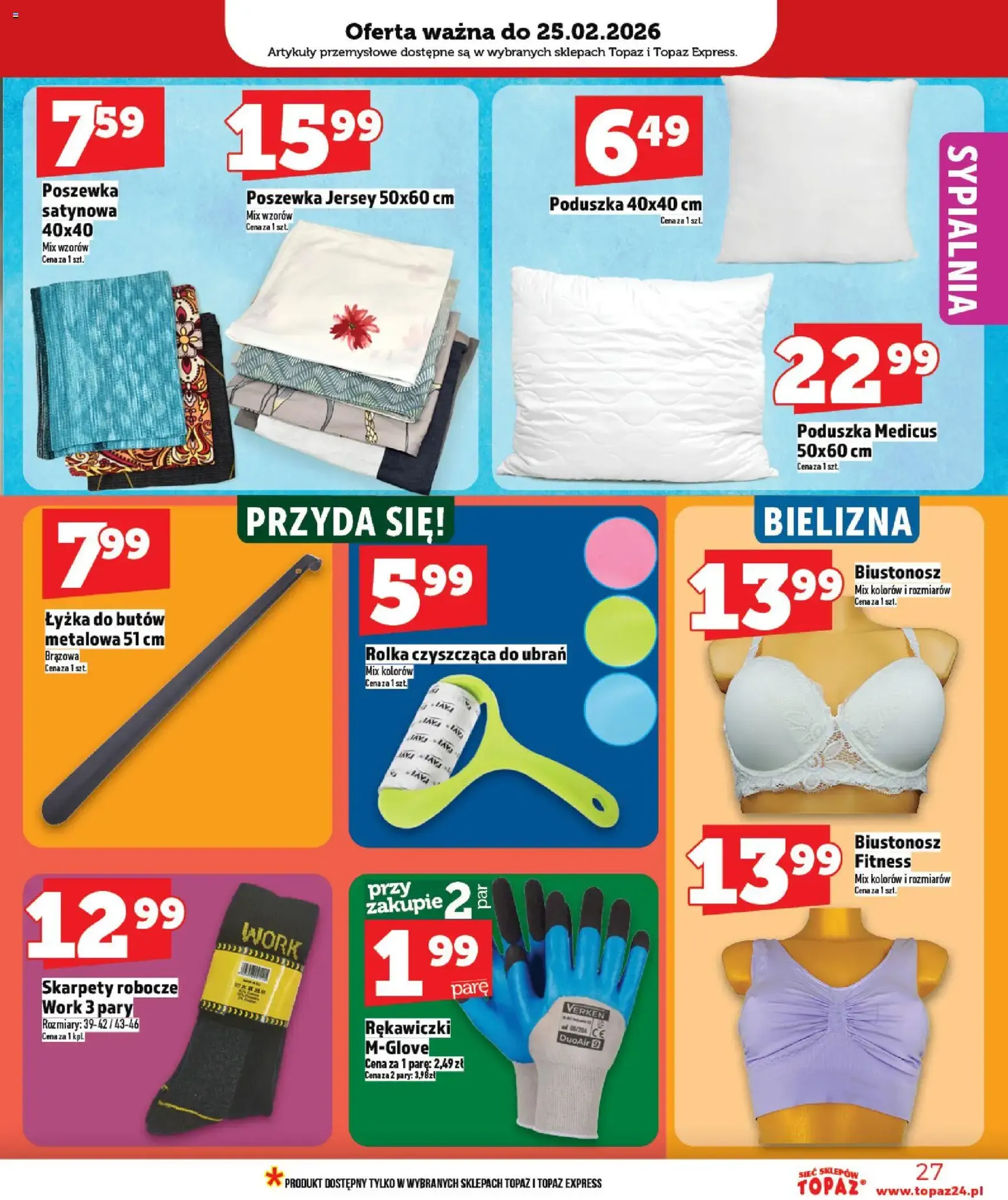 Topaz Gazetka - ważny gazetka od 19.02.2026 strona 27 z 28