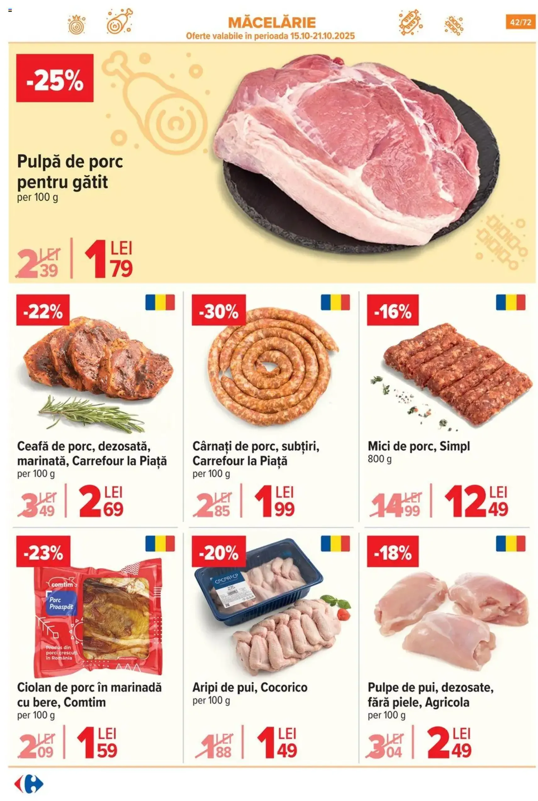 Catalog Carrefour - cataloage valabile începând cu 15.10.2025 pagina 44 din 74 Catalog Carrefour - cataloage valabile începând cu 15.10.2025 pagina 44 din 74