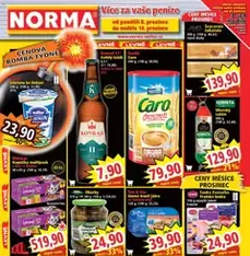 Norma leták - náhled letáku platný od 08.12.2025