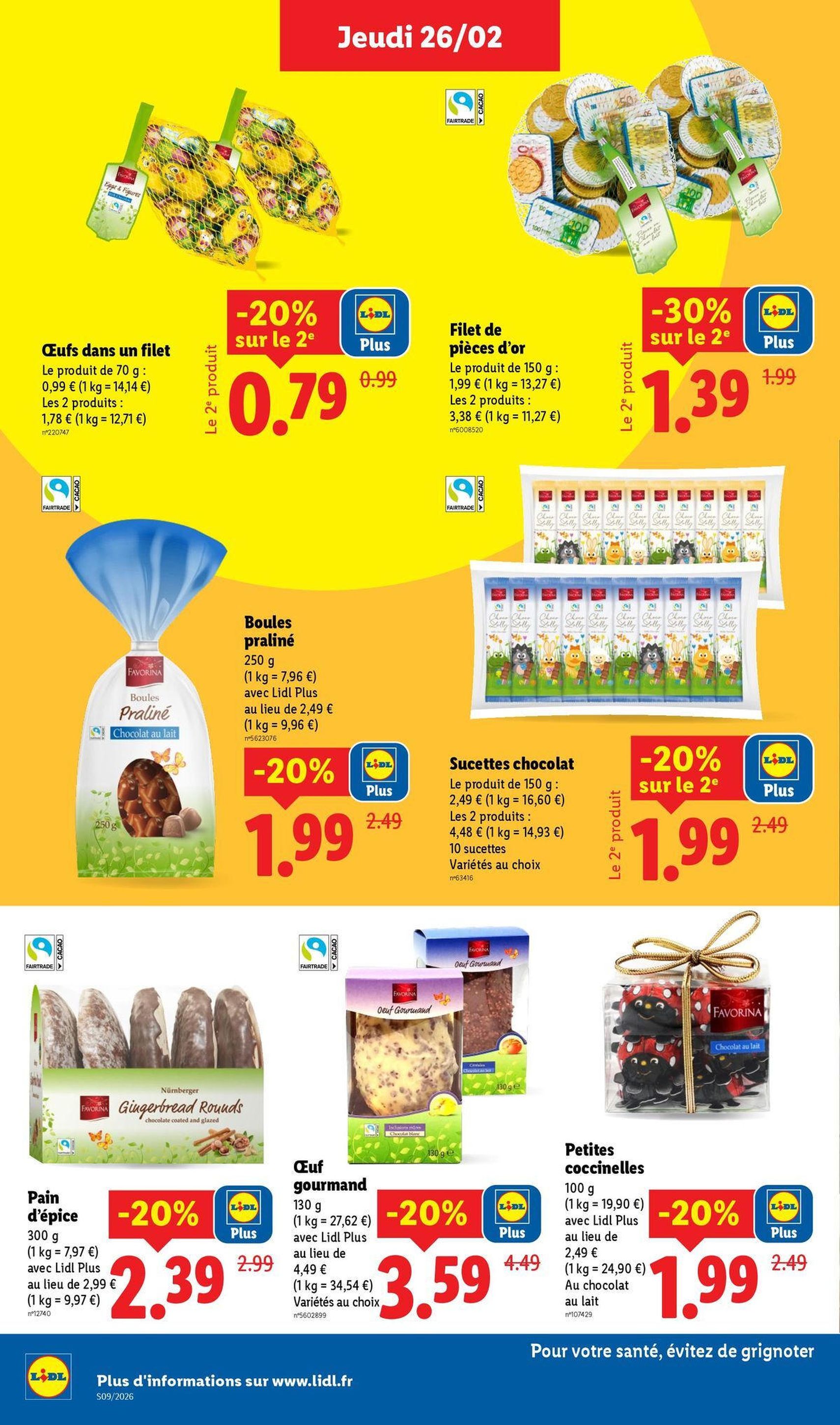 LIDL catalogue semaine 9 - brochure valable à partir du 26/02/2026, page 22 sur 81