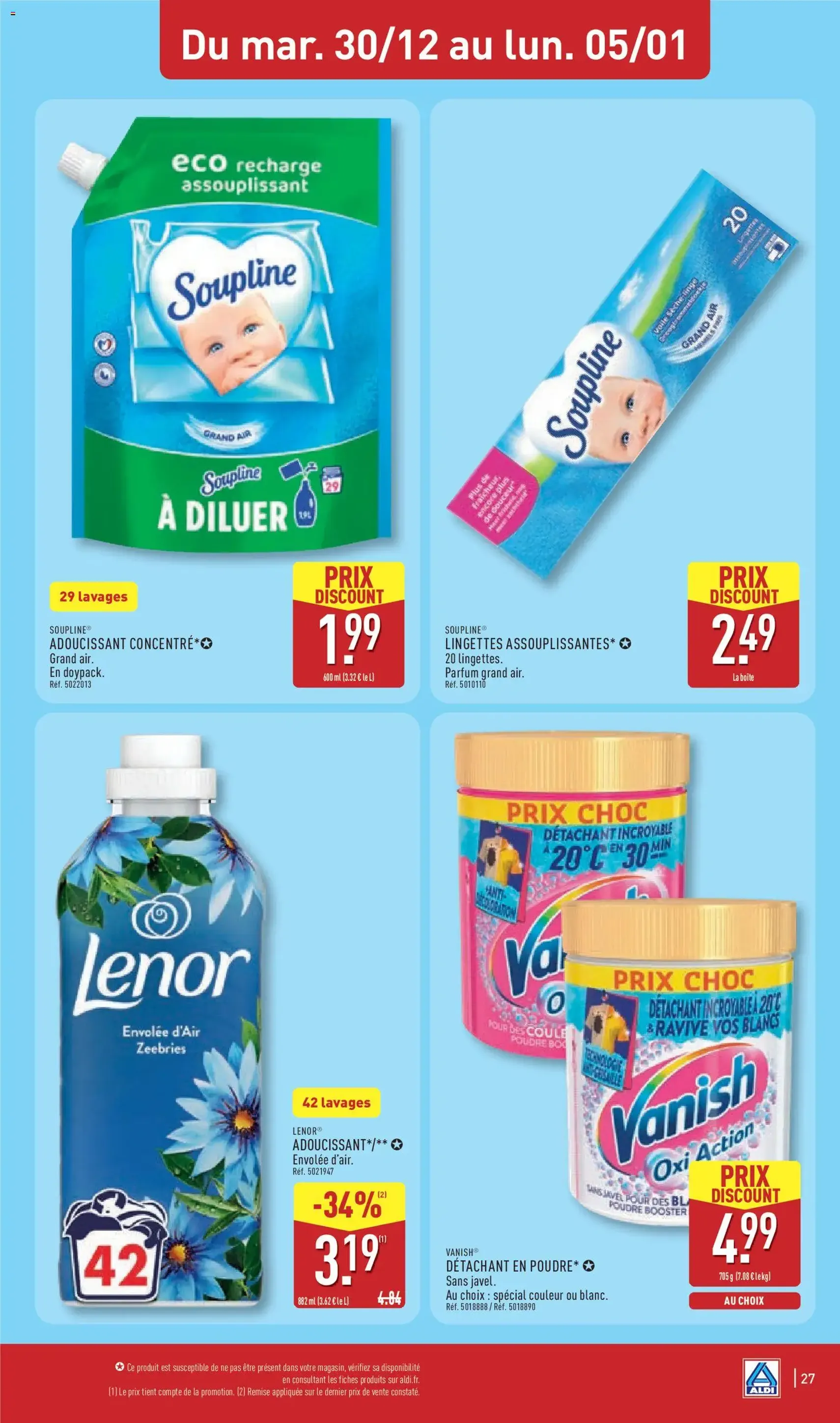 Aldi - Catalogue de la semaine - brochure valable à partir du 30/12/2025, page 30 sur 50