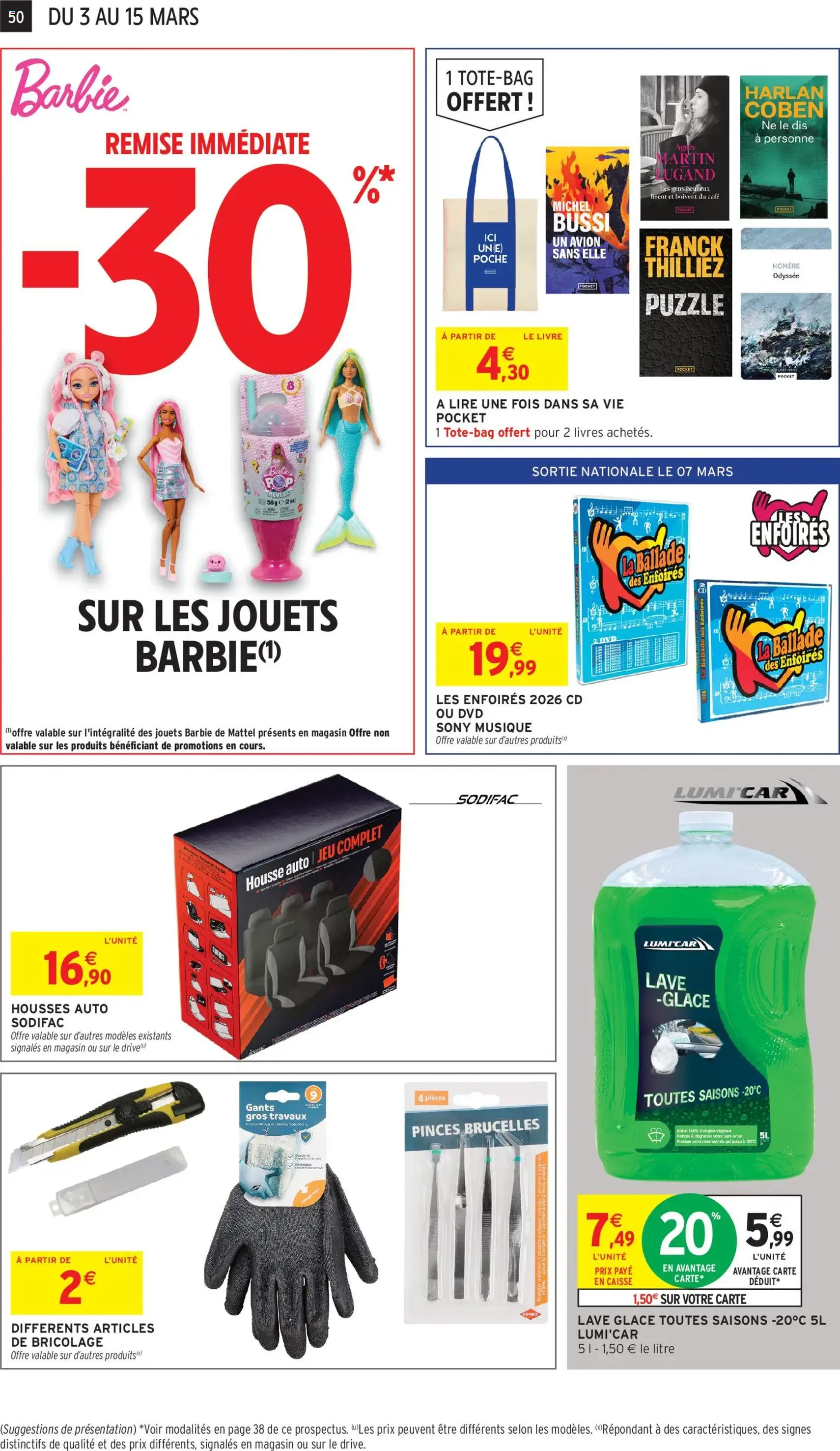Intermarché catalogue semaine 10 - brochure valable à partir du 03/03/2026, page 50 sur 52