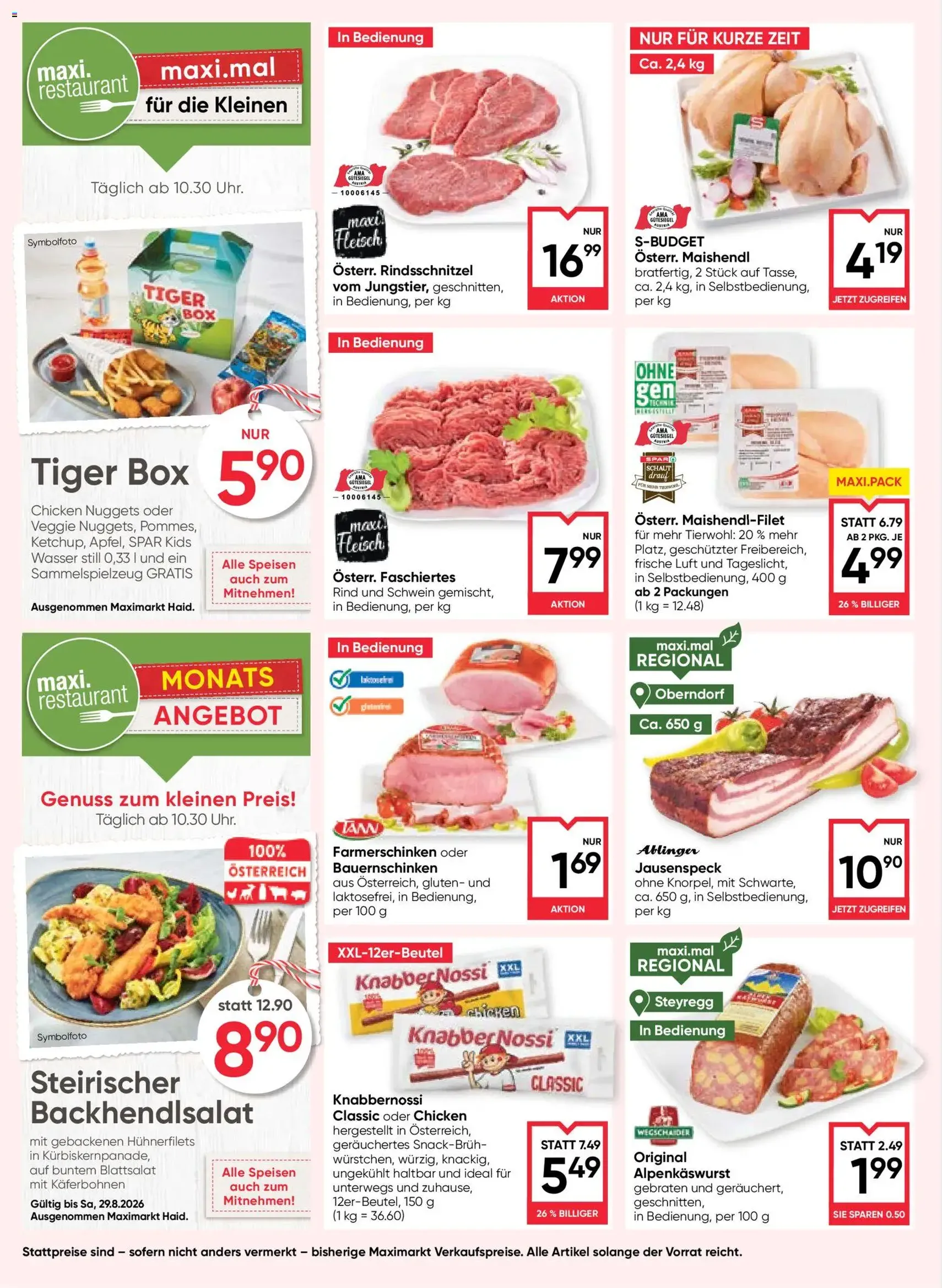 Maximarkt Flugblatt - Gültiger Prospekt ab 27.08.2026, Seite 8 von insgesamt 24