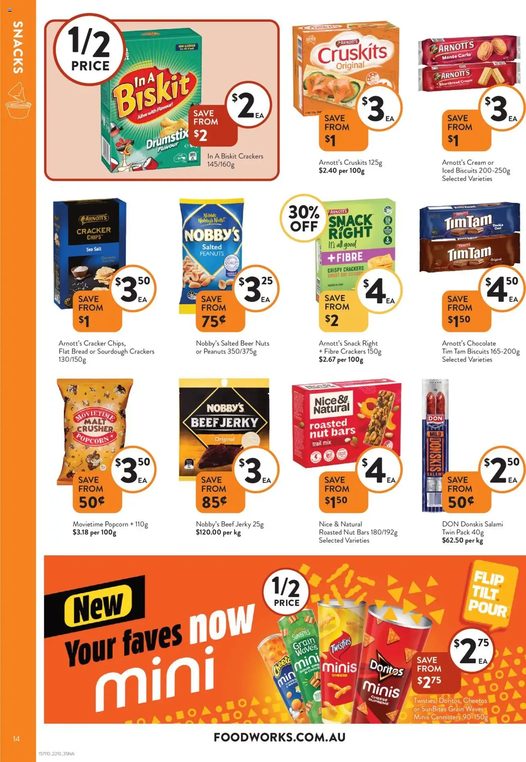 Foodworks Catalogue NSW - valid flyer from 22/10/2025, page 14 of 33 Foodworks Catalogue NSW - valid flyer from 22/10/2025, page 14 of 33