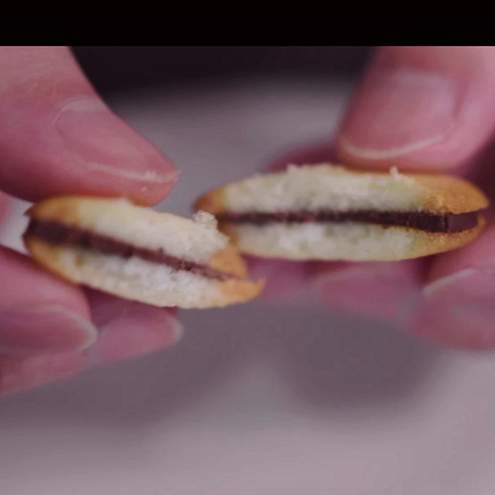 Lingue di gatto fatte in casa - procedimento 1