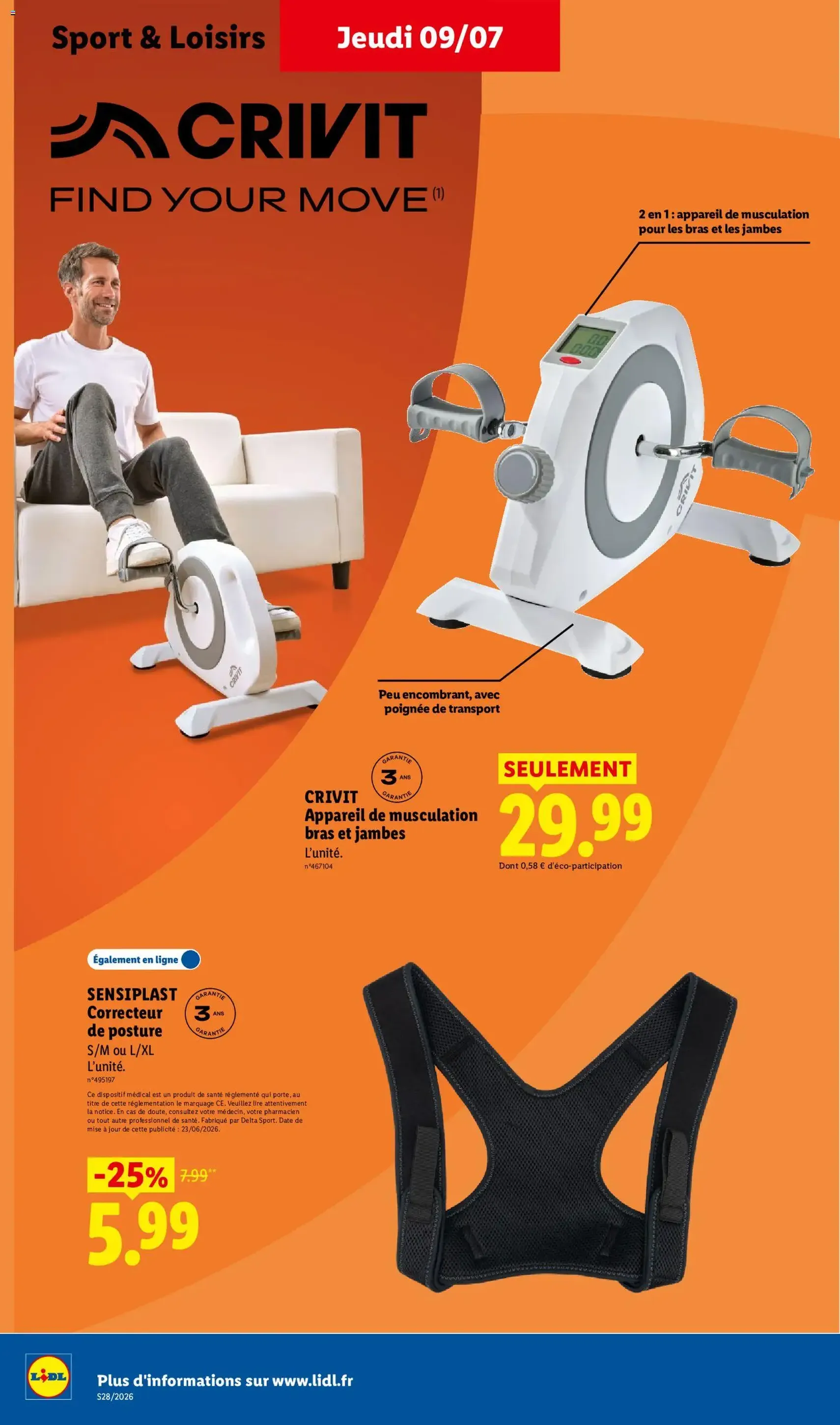 LIDL catalogue - brochure valable à partir du 09/07/2026, page 42 sur 68