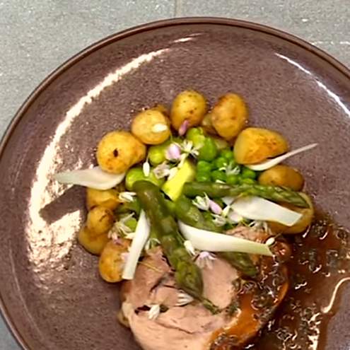 Capretto al forno senza patate - procedimento 1