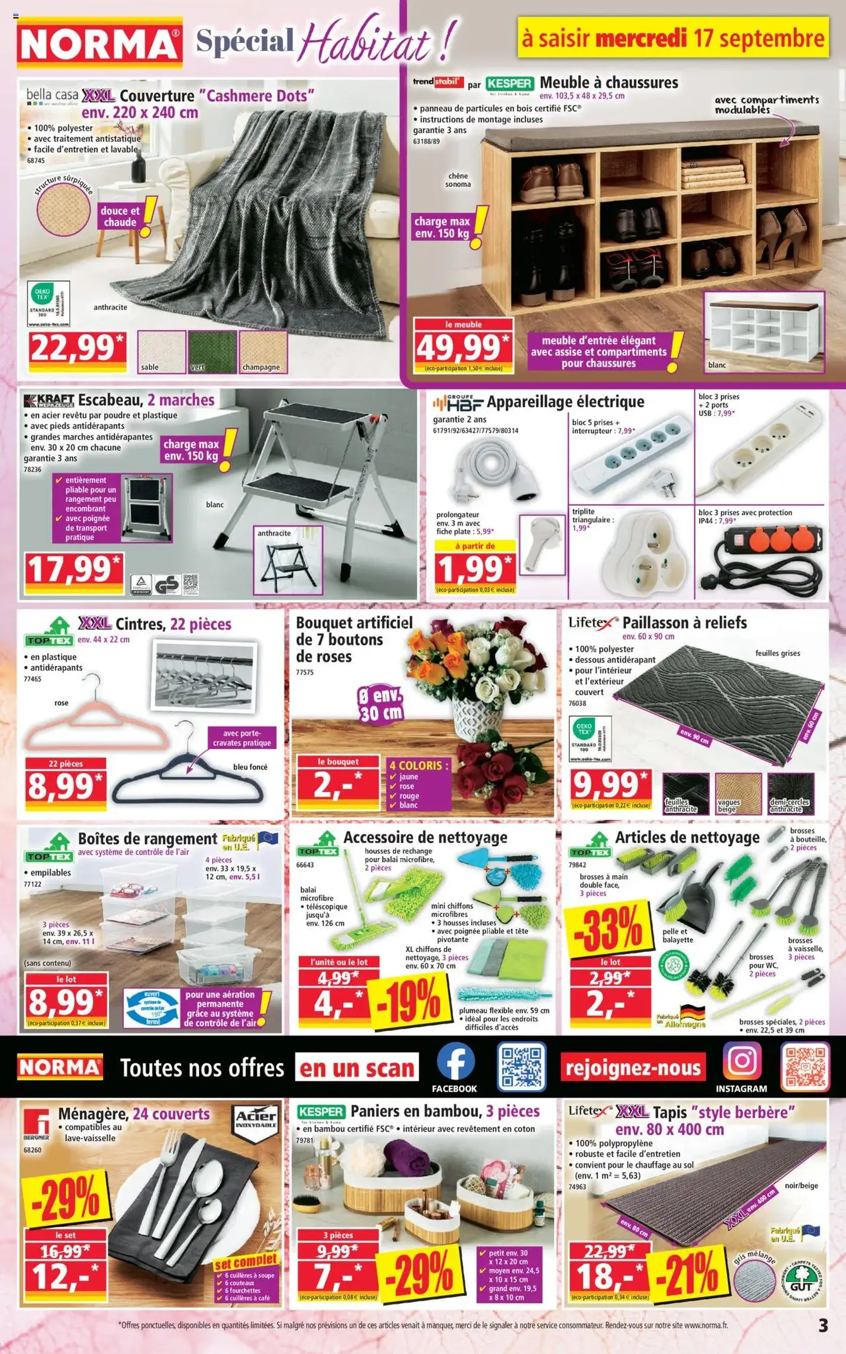 Norma catalogue - brochure valable à partir du 17/09/2025, page 3 sur 14