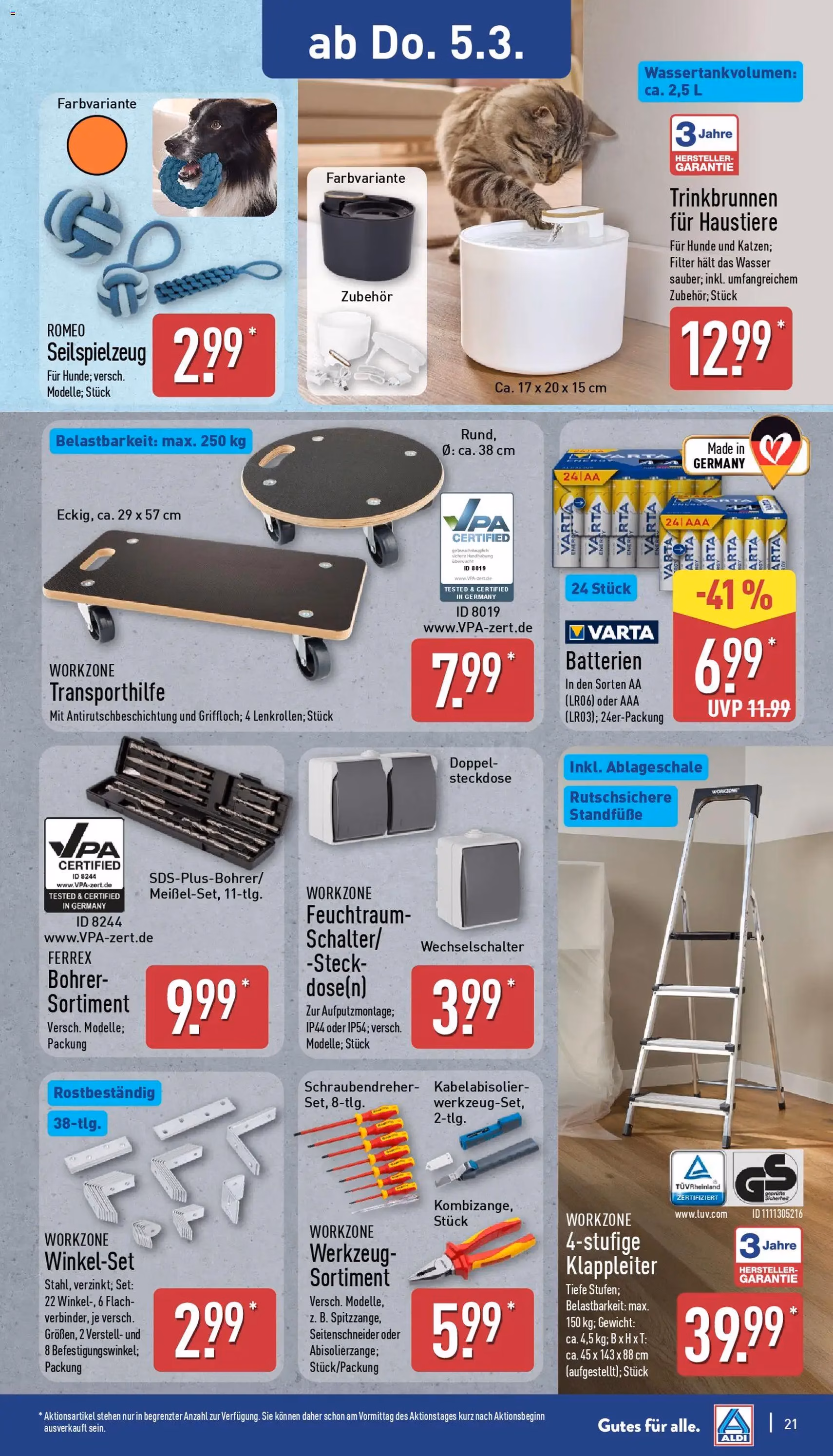 Aldi Prospekt - Gültiger Prospekt ab 02.03.2026, Seite 22 von insgesamt 39