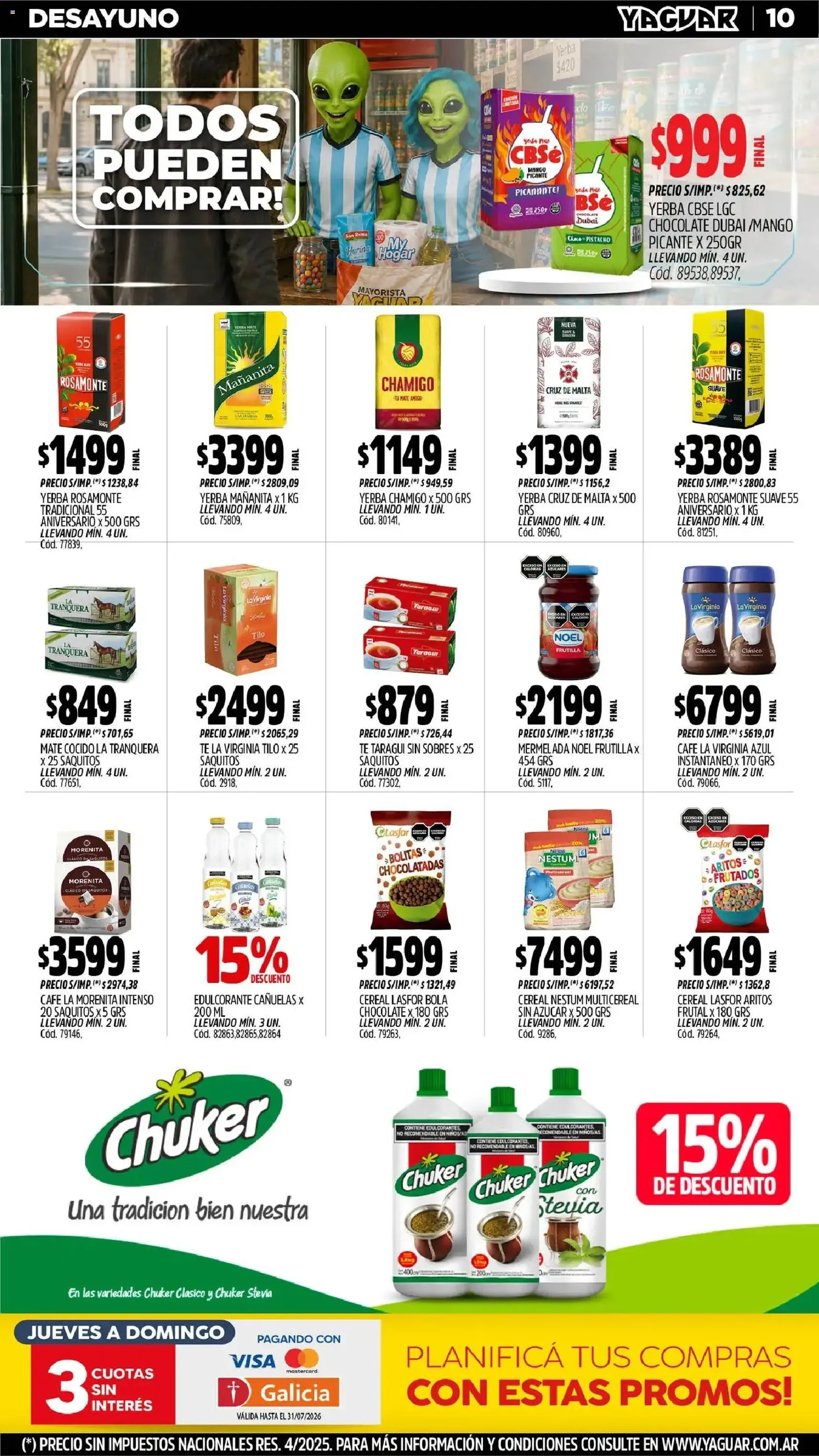 Yaguar catálogo - folleto válido desde 06/07/2026 página 11 de 22
