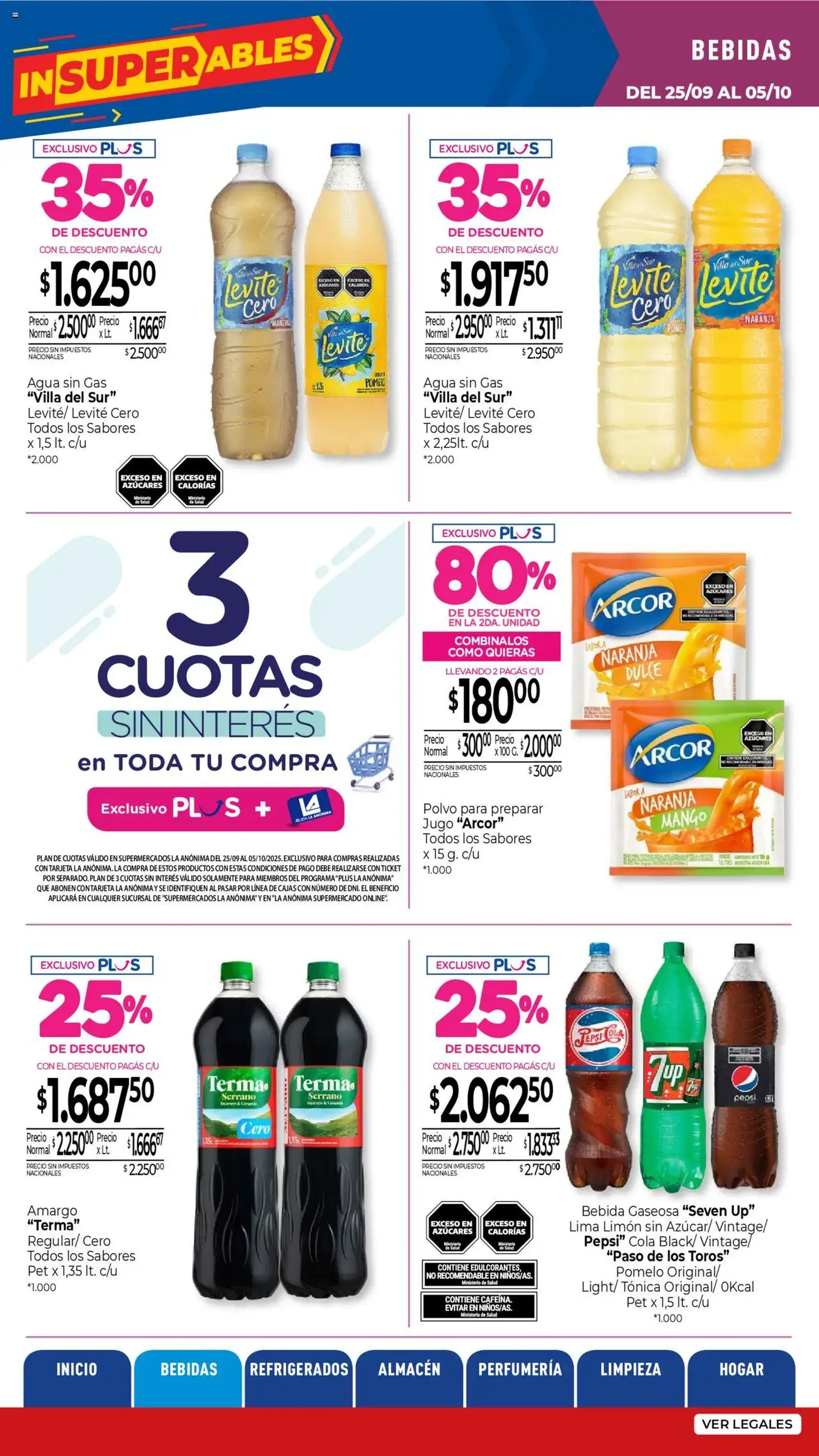 La Anonima catálogo - folleto válido desde 25/09/2025 página 10 de 37