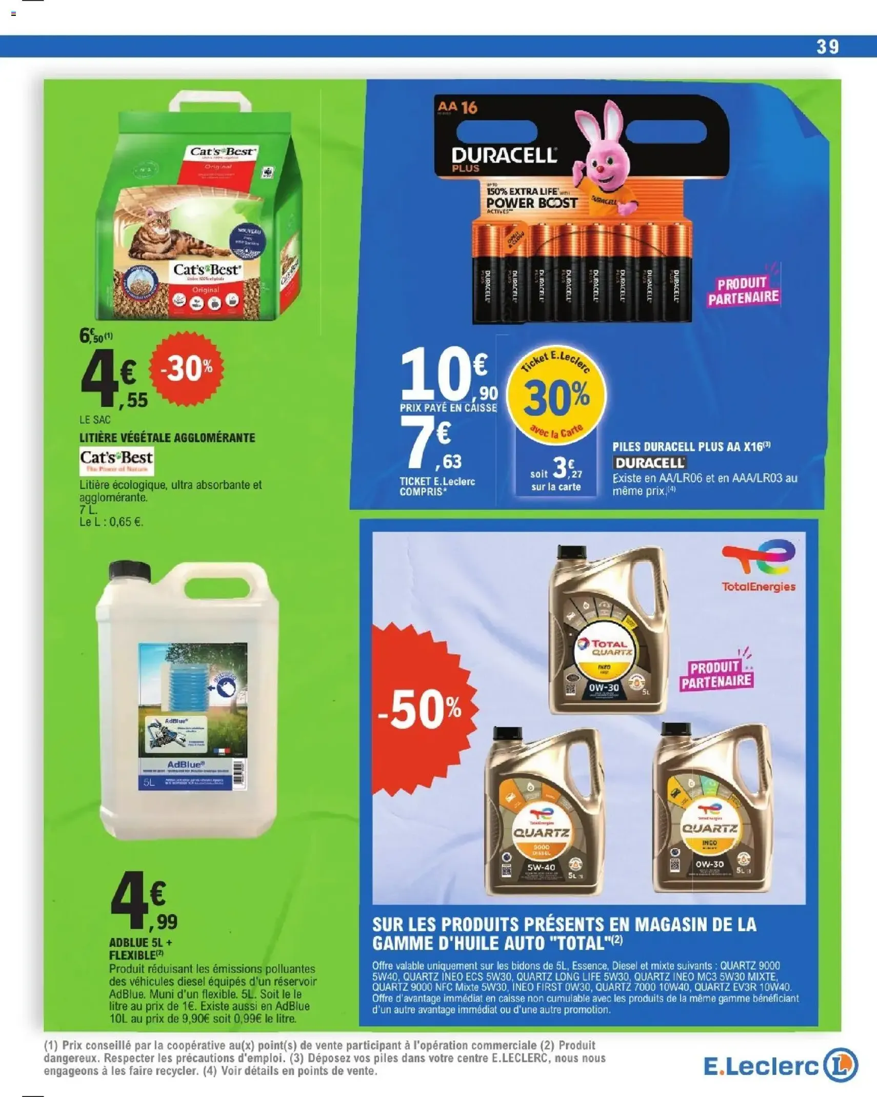 E.Leclerc catalogue de la semaine 17 - brochure valable à partir du 21/04/2026, page 39 sur 44