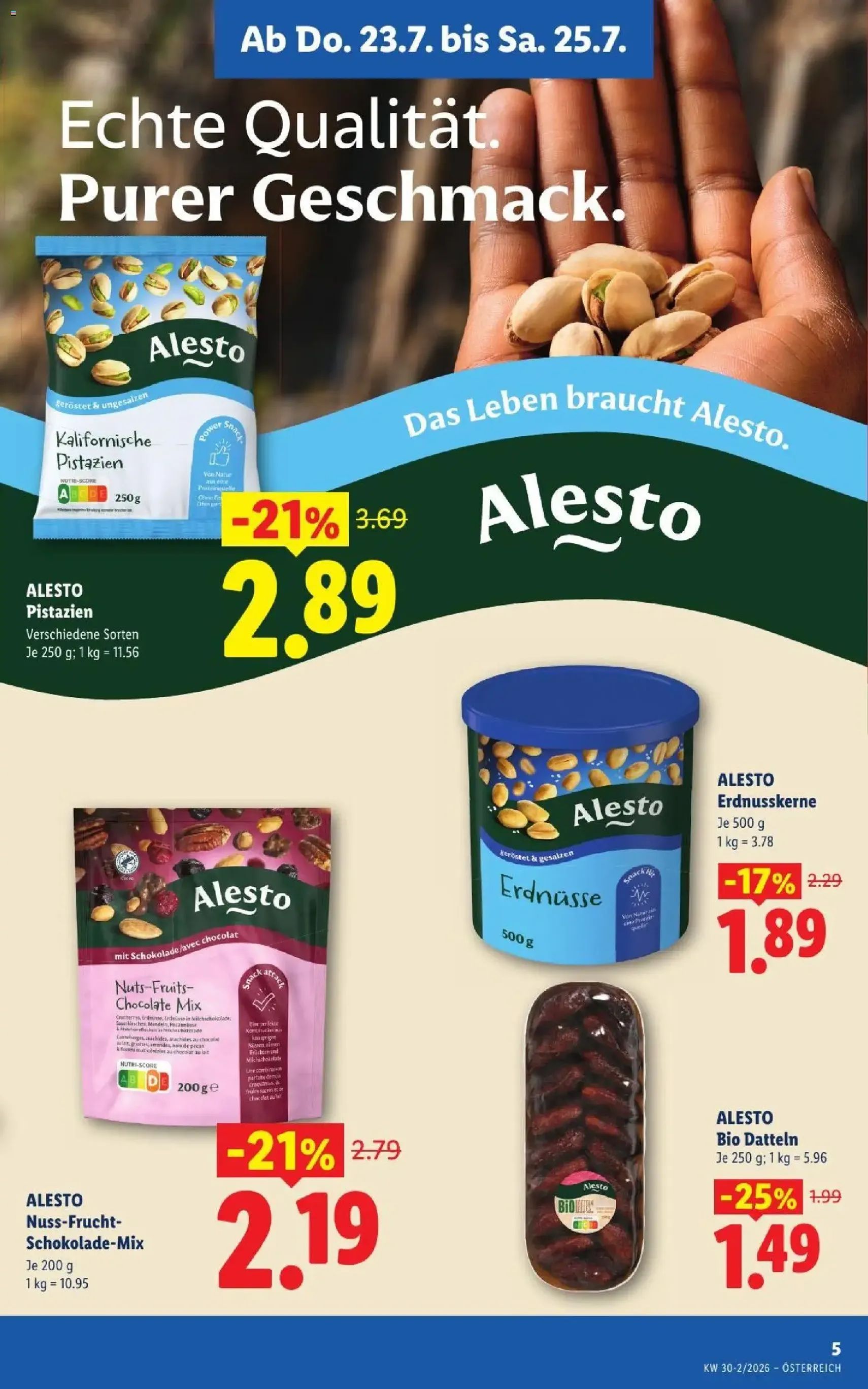 Lidl - Flugblatt - Gültiger Prospekt ab 23.07.2026, Seite 7 von insgesamt 55