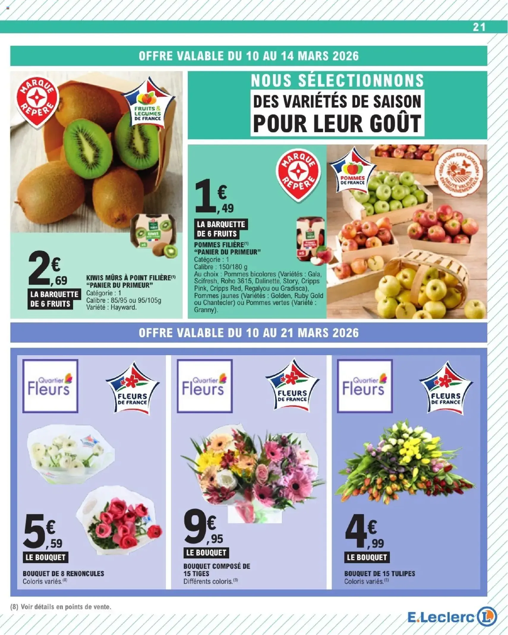 E.Leclerc catalogue semaine 11 - brochure valable à partir du 10/03/2026, page 21 sur 56