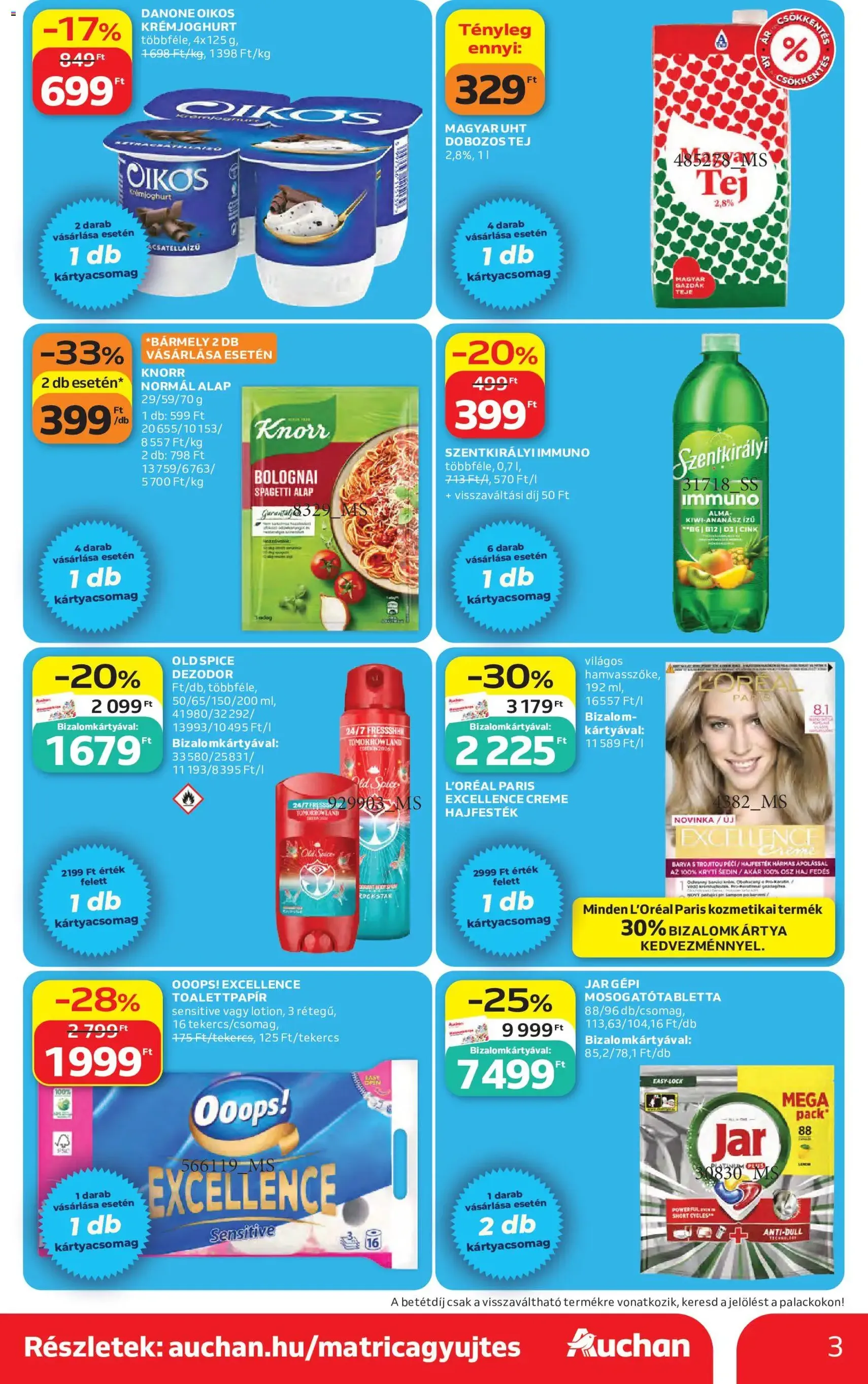 Auchan akciós újság - 2026.06.04. érvényes szórólap 3 oldal 57 oldalból