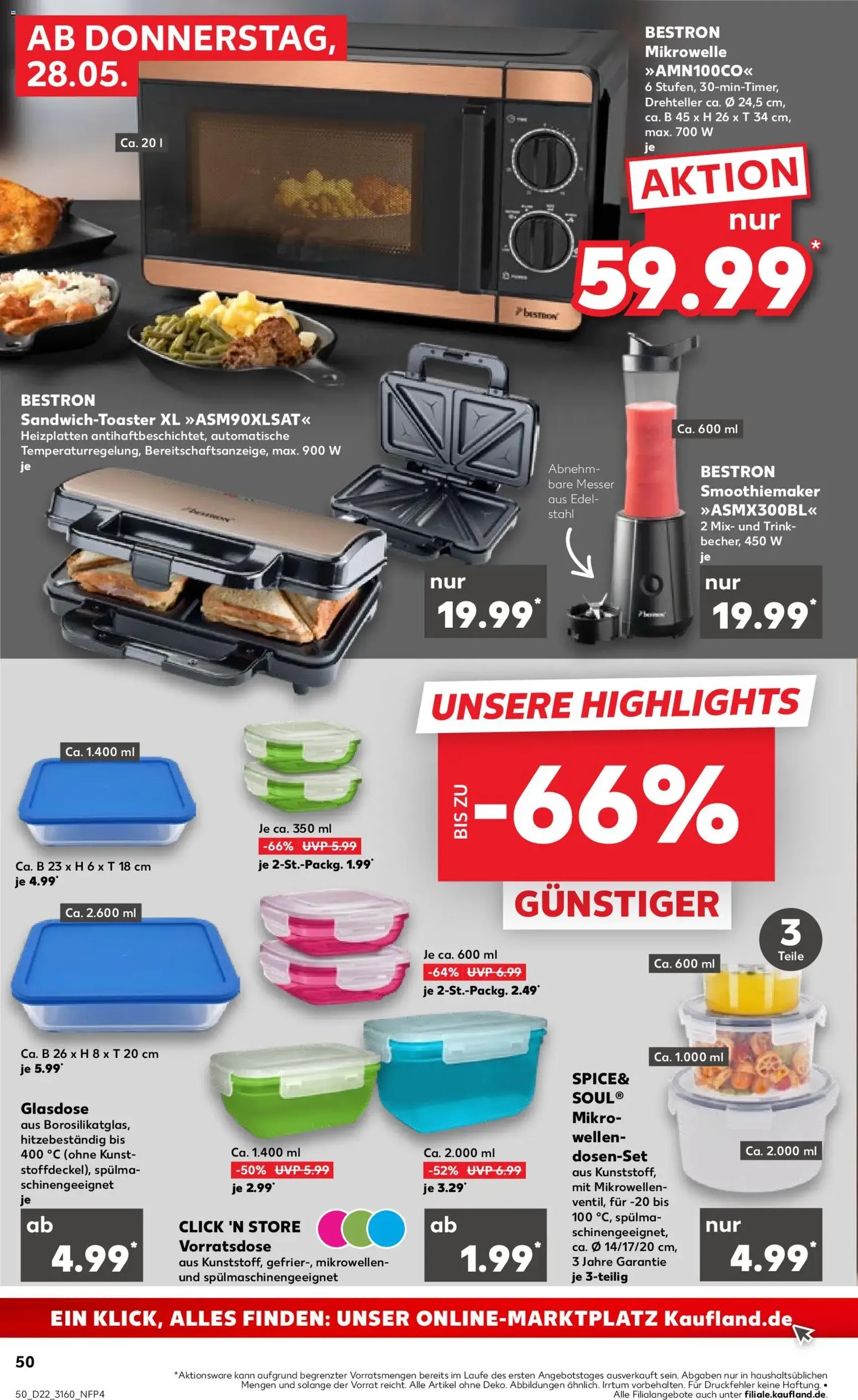 Kaufland Prospekt - Gültiger Prospekt ab 28.05.2026, Seite 50 von insgesamt 64