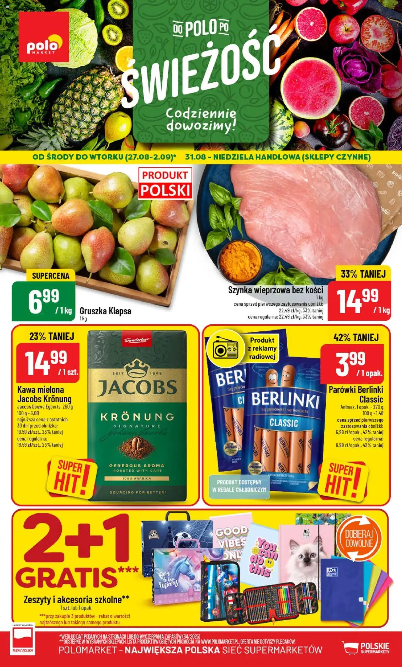 POLOmarket Gazetka - ważny gazetka od 27.08.2025 strona 1 z 78 POLOmarket Gazetka - ważny gazetka od 27.08.2025 strona 1 z 78