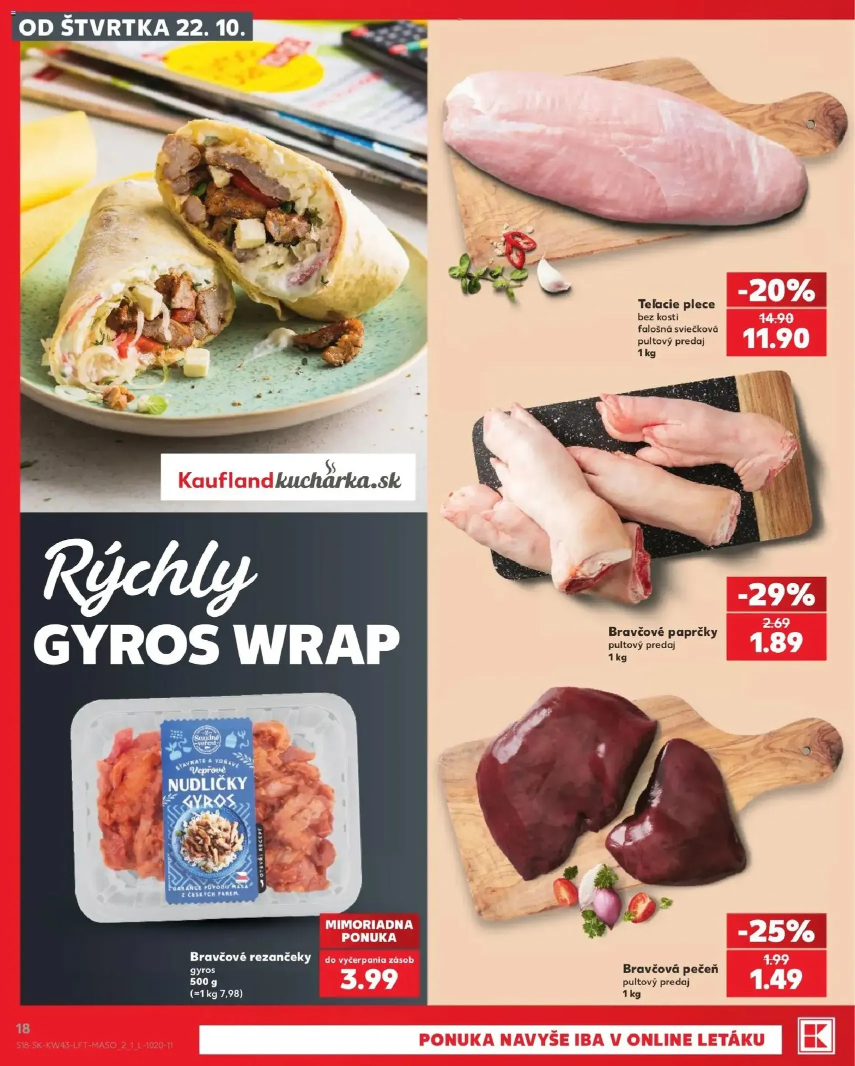 Kaufland leták - platný leták od 22.10.2026 strana 18 z 76