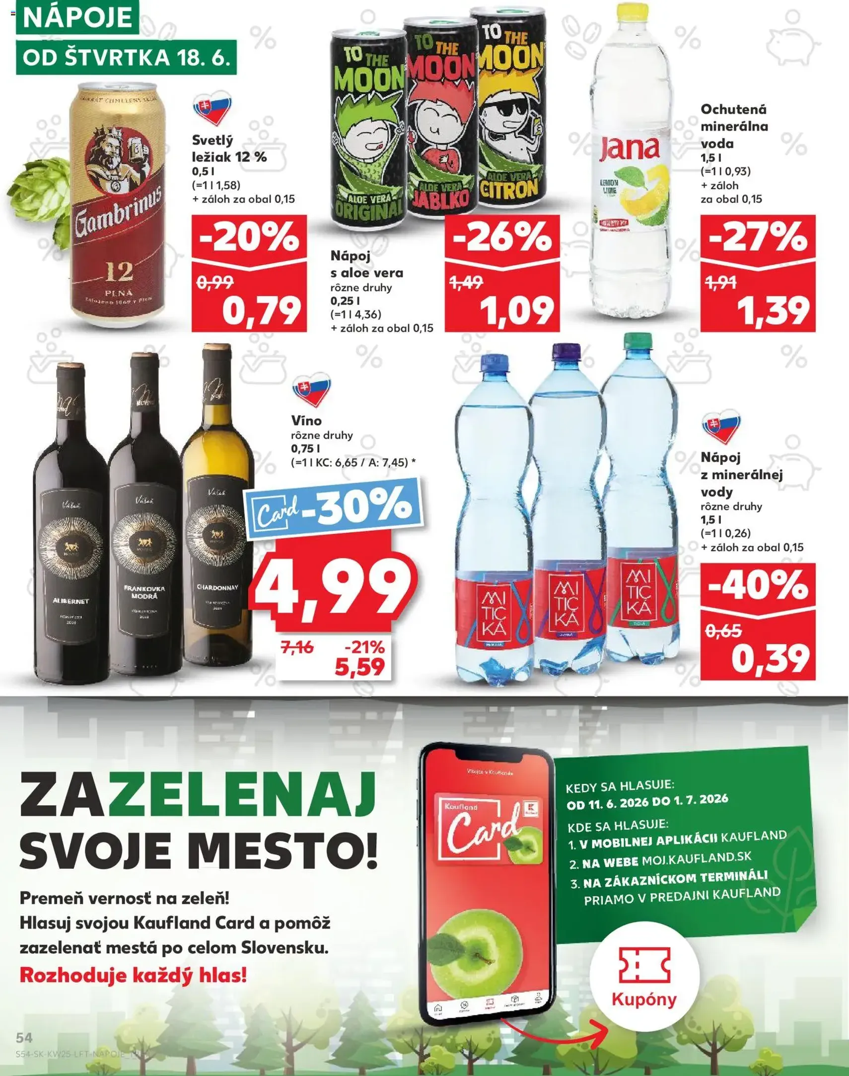 Kaufland SK akciós újság - 2026.06.18. érvényes szórólap 54 oldal 84 oldalból